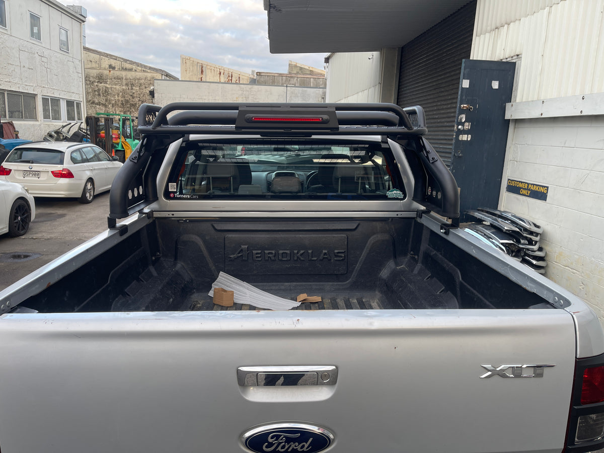 Universal Adjustable Ute Roll Bar with Upper Cargo Basket & LED Brake Light Zoom Tyres Otahuhu