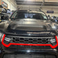 Front Grille With LED Black/Red - Suitable for Toyota Hilux 2015 - 2018 Revo Zoom Tyres Otahuhu