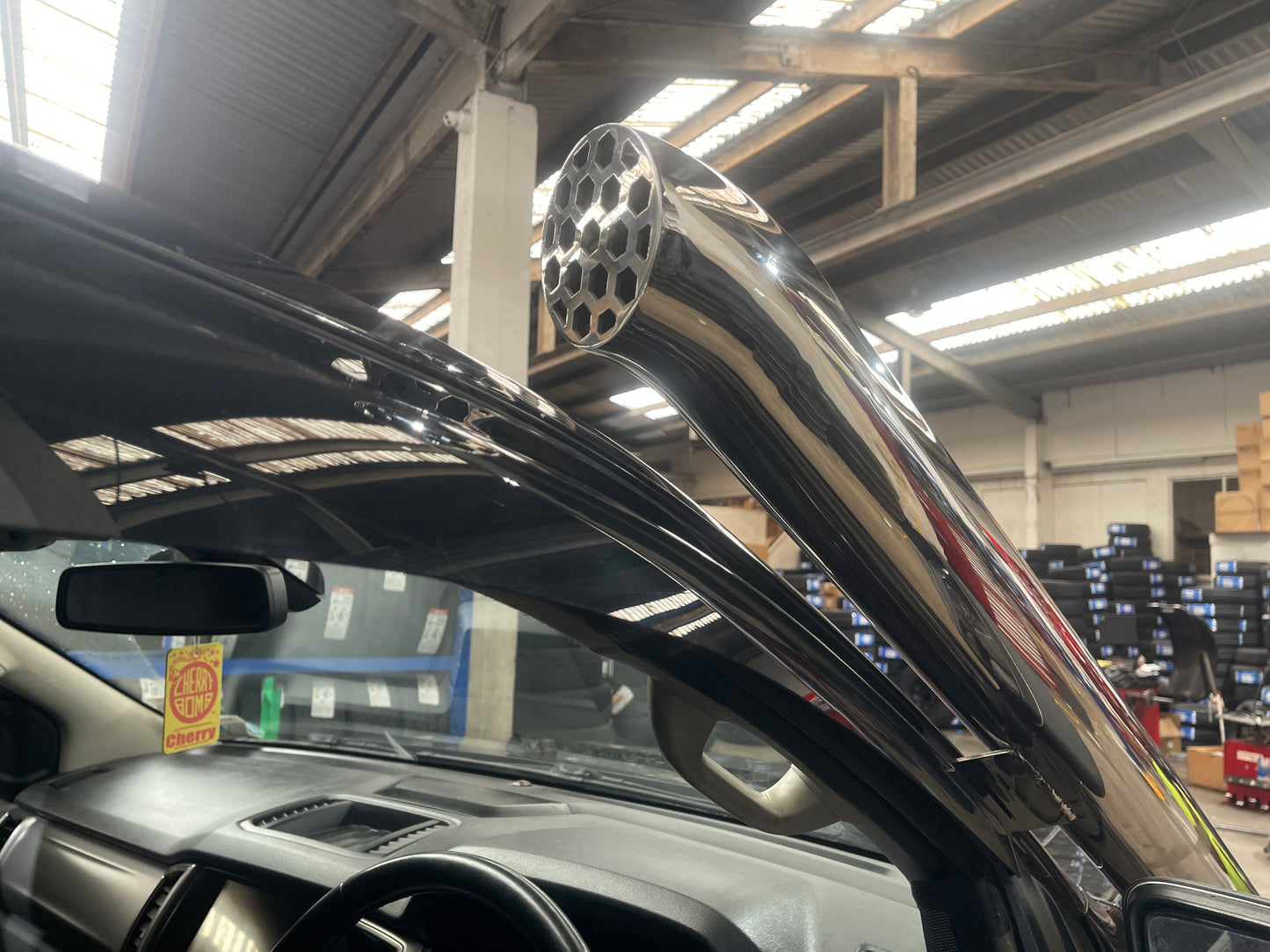 Stainless Steel Snorkel Silver - Suitable for Ford Ranger 2012- 2022