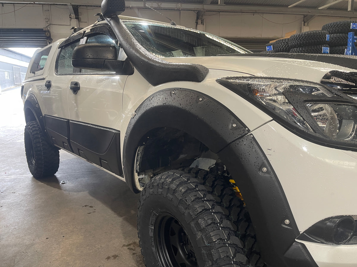 Mazda BT-50 2012–2020 Fender Flares Bolted Modified set for all four wheel arches – view 1