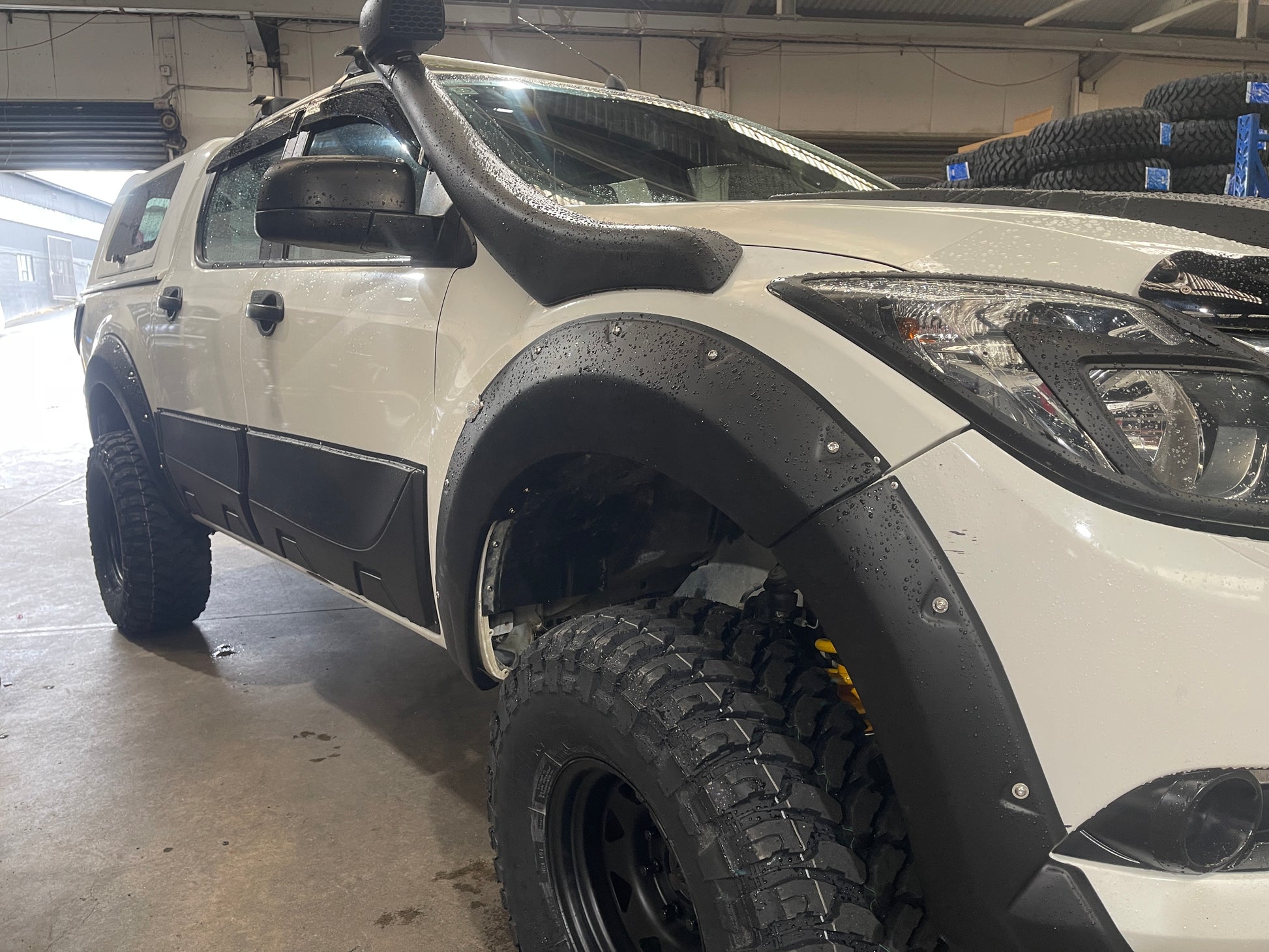 Mazda BT-50 2012–2020 Fender Flares Bolted Modified set for all four wheel arches – view 1
