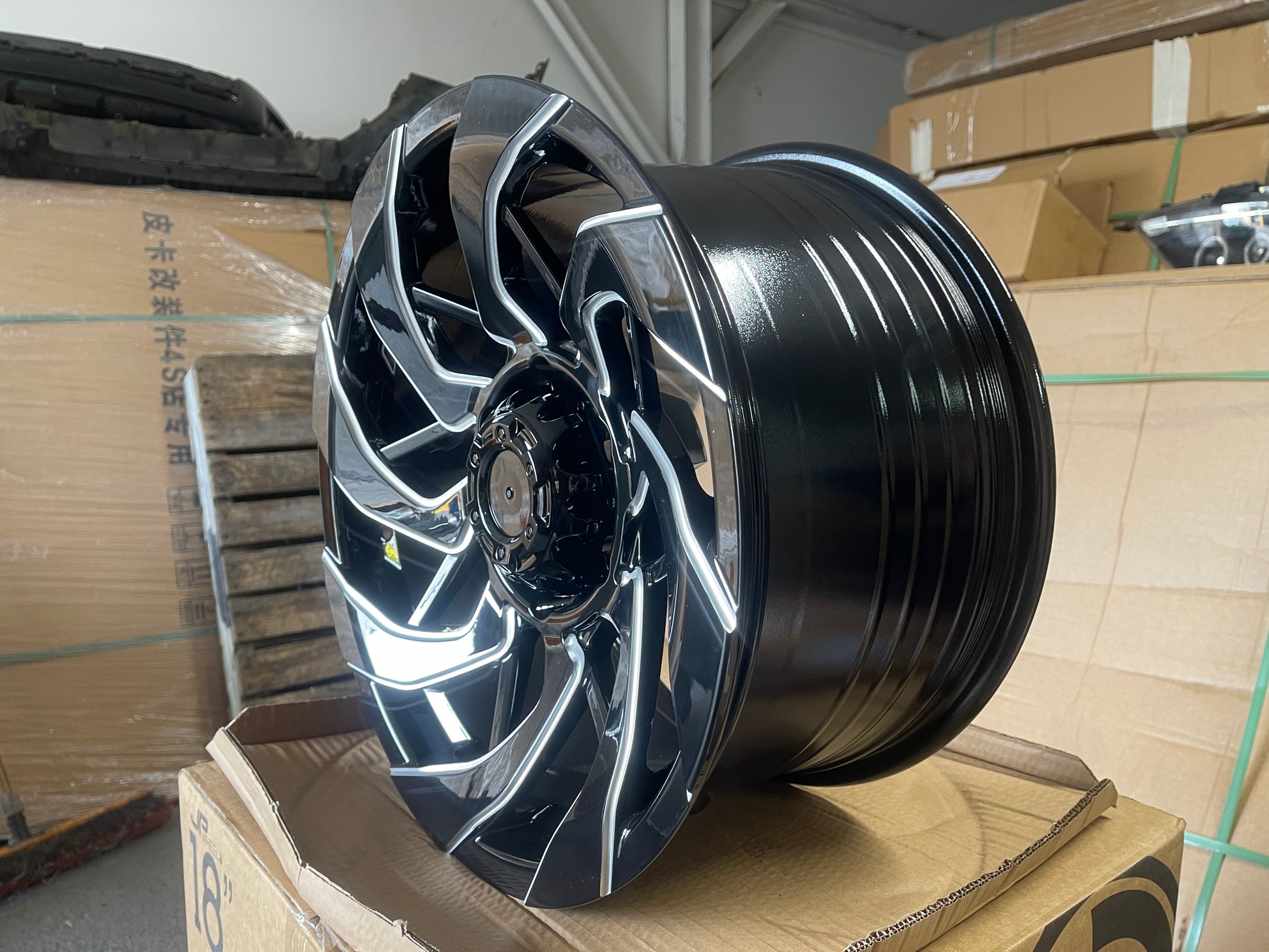 17x9 ET0 Alloy Wheel 6x139.7 Black Milled – Suitable for Ranger, Hilux, D-Max, Triton, Navara & More Zoom Tyres Otahuhu