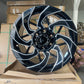 17x9 ET0 Alloy Wheel 6x139.7 Black Milled – Suitable for Ranger, Hilux, D-Max, Triton, Navara & More Zoom Tyres Otahuhu