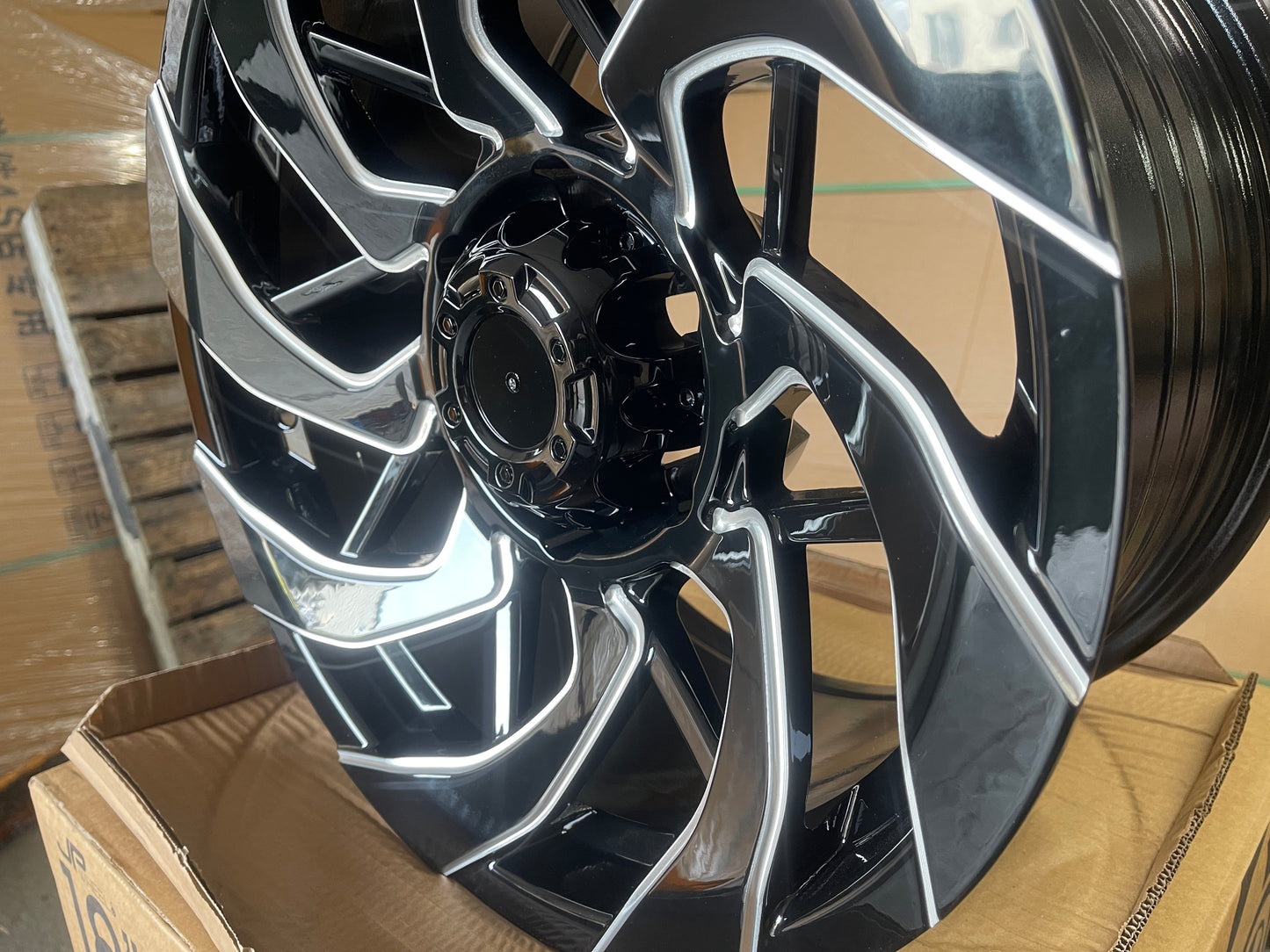 17x9 ET0 Alloy Wheel 6x139.7 Black Milled – Suitable for Ranger, Hilux, D-Max, Triton, Navara & More Zoom Tyres Otahuhu