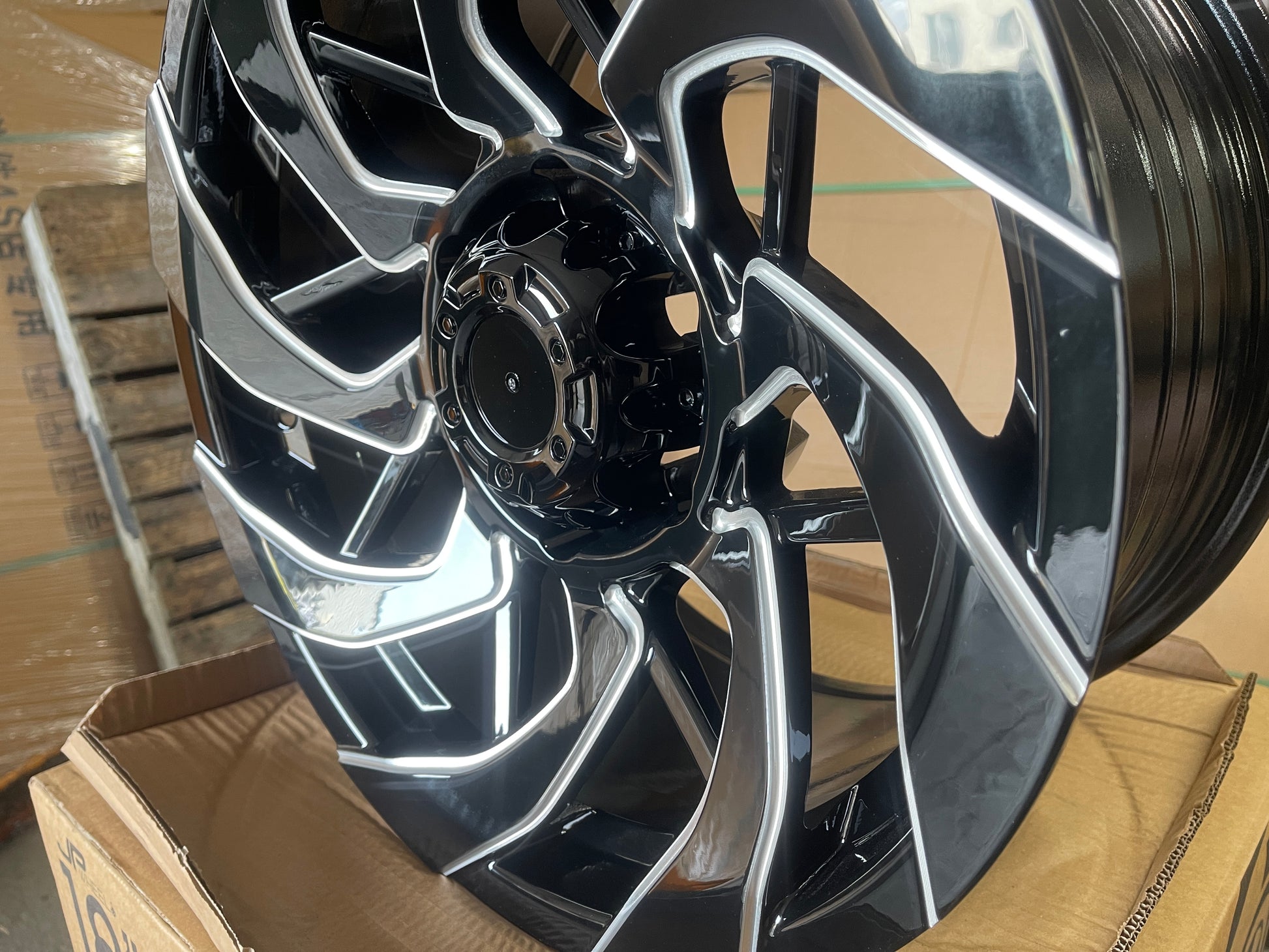 17x9 ET0 Alloy Wheel 6x139.7 Black Milled – Suitable for Ranger, Hilux, D-Max, Triton, Navara & More Zoom Tyres Otahuhu