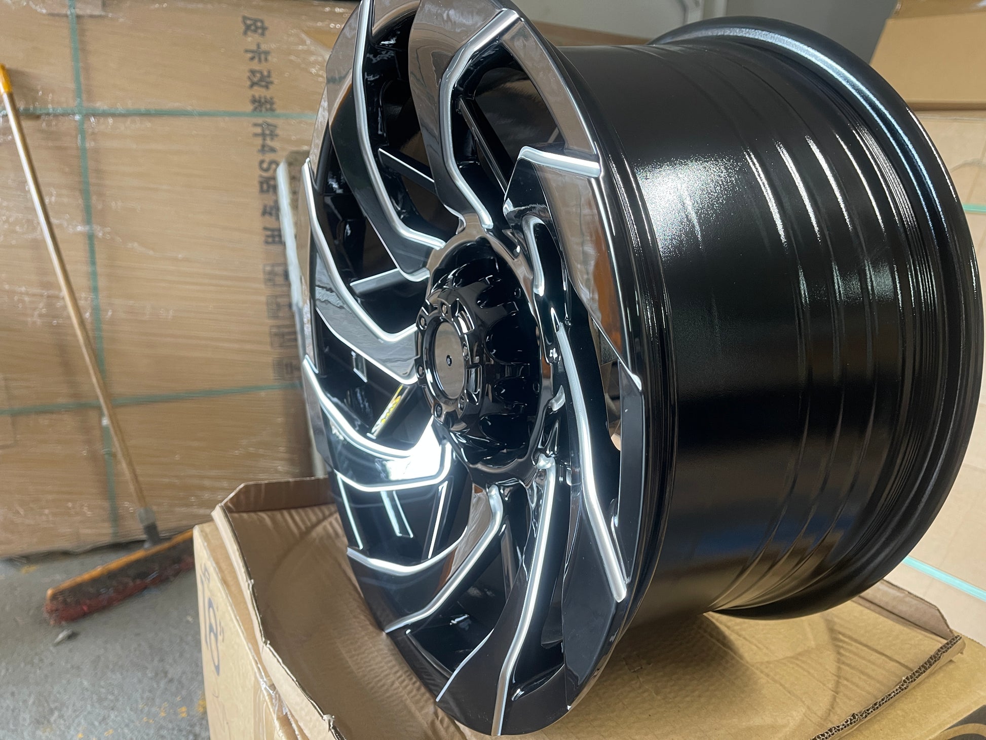 17x9 ET0 Alloy Wheel 6x139.7 Black Milled – Suitable for Ranger, Hilux, D-Max, Triton, Navara & More Zoom Tyres Otahuhu