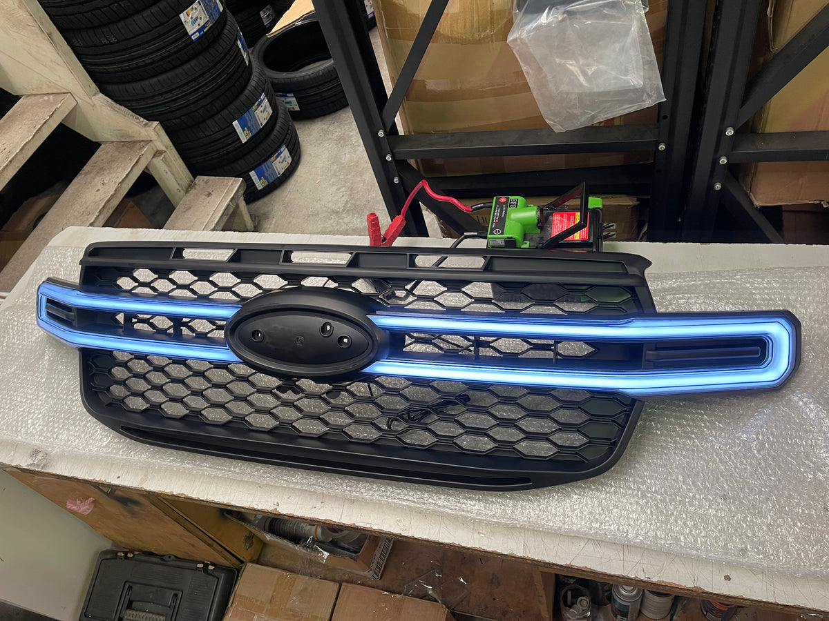 Front Grille with LED Bar - Suitable for Ford Everest 2023–2025 New Gen | ZF325 Zoom Tyres Otahuhu
