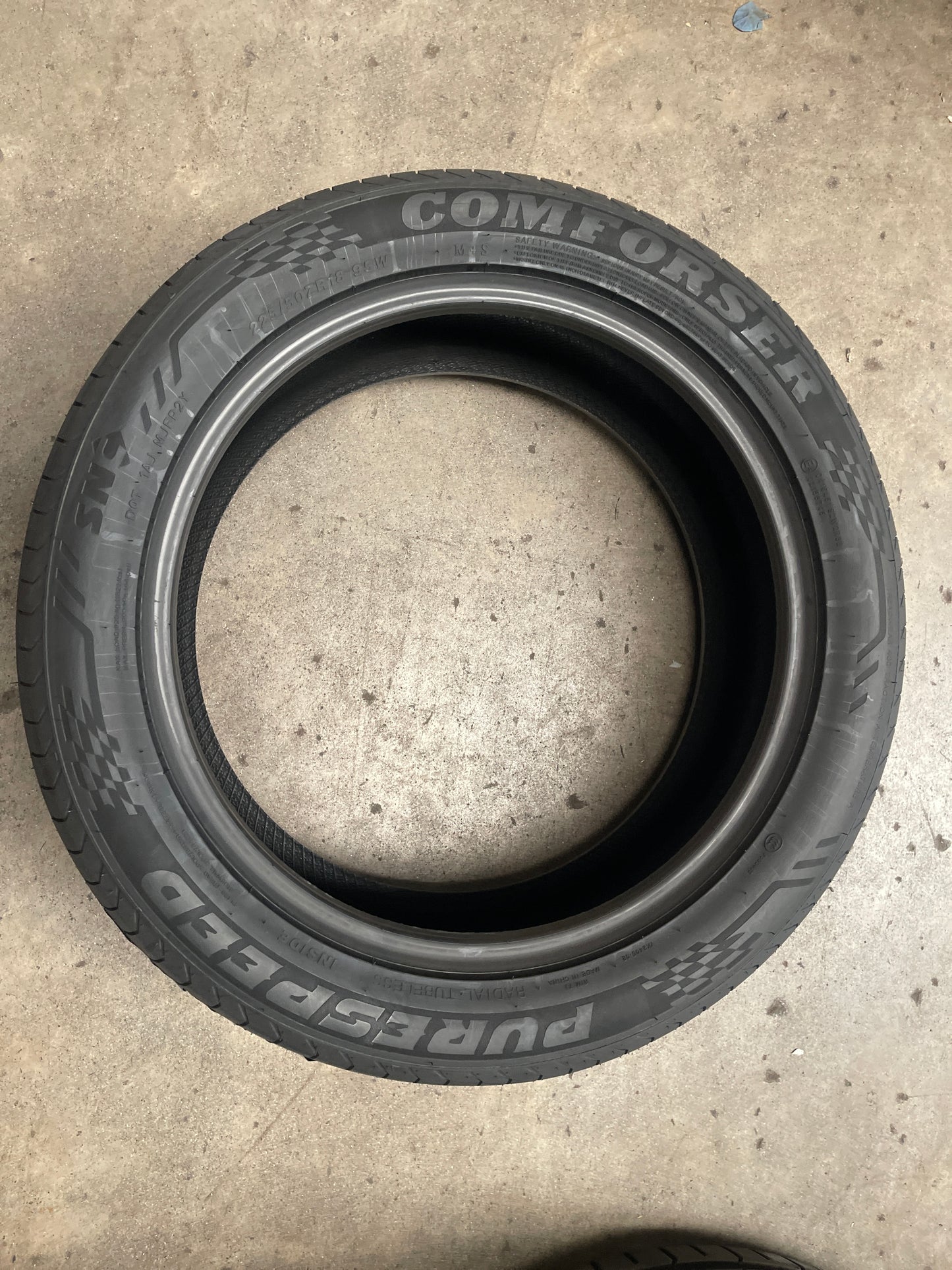 225/50R18 95W Comforser – New Tyre | Passenger / SUV