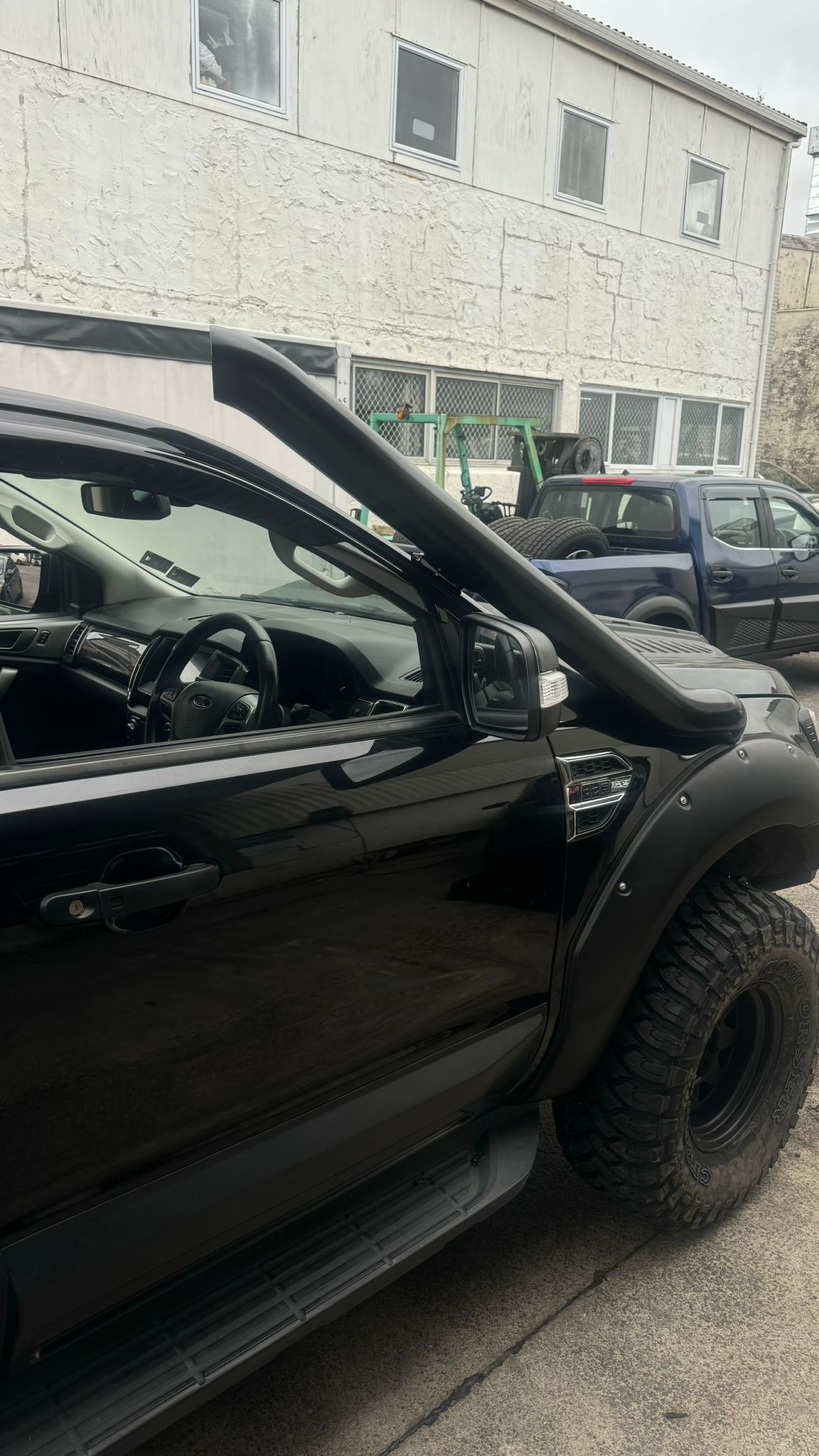 Stainless Steel Snorkel Black - Suitable for Ford Ranger/EVEREST PX1 PX2 PX3 2012–2022