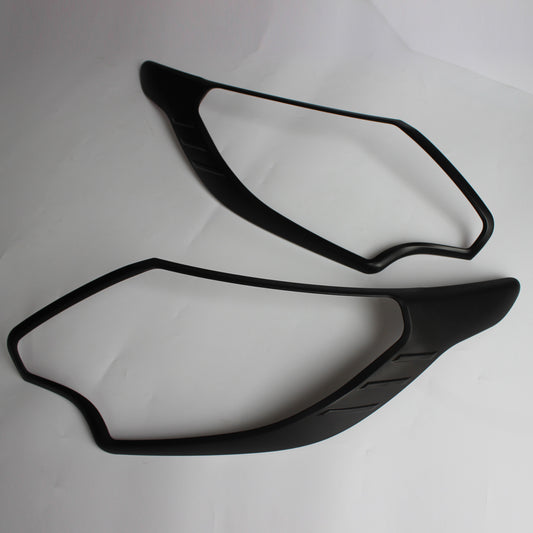 Headlight Covers suitable for Mitsubishi Triton 2015–2018 – left and right ABS set – view 1