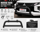 Nudge Bar - Suitable for Mitsubishi Triton 2019-2022 Zoom Tyres Otahuhu