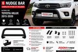Nudge Bar - Suitable for Toyota Hilux 2015-2020 Zoom Tyres Otahuhu