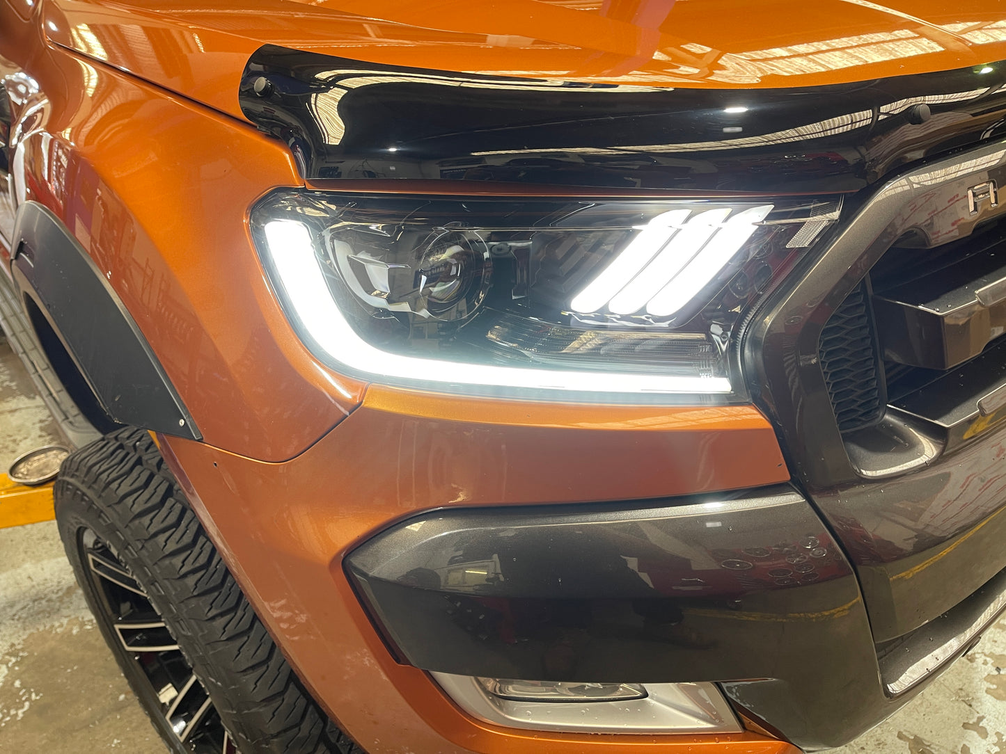 LED Headlight - Suitable for Ford Ranger or Ford Everest PX2 PX3 T7 T8 2015-2022 Zoom Tyres Otahuhu
