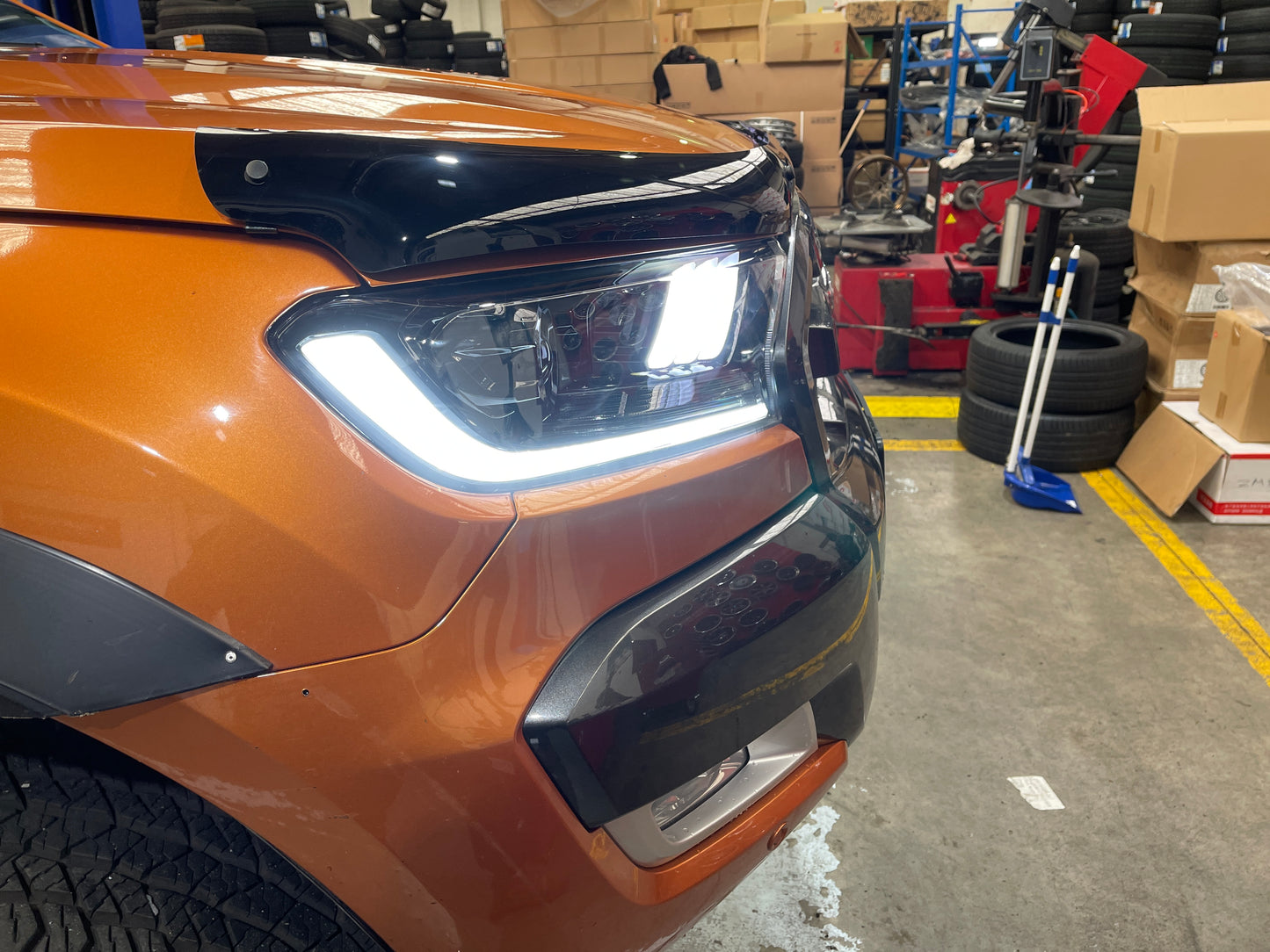 LED Headlight - Suitable for Ford Ranger or Ford Everest PX2 PX3 T7 T8 2015-2022 Zoom Tyres Otahuhu