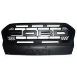 Front Grille Cover with Letter Wildtrack - Suitable for Ford Ranger PX3 T8 2018-2022 Zoom Tyres Otahuhu
