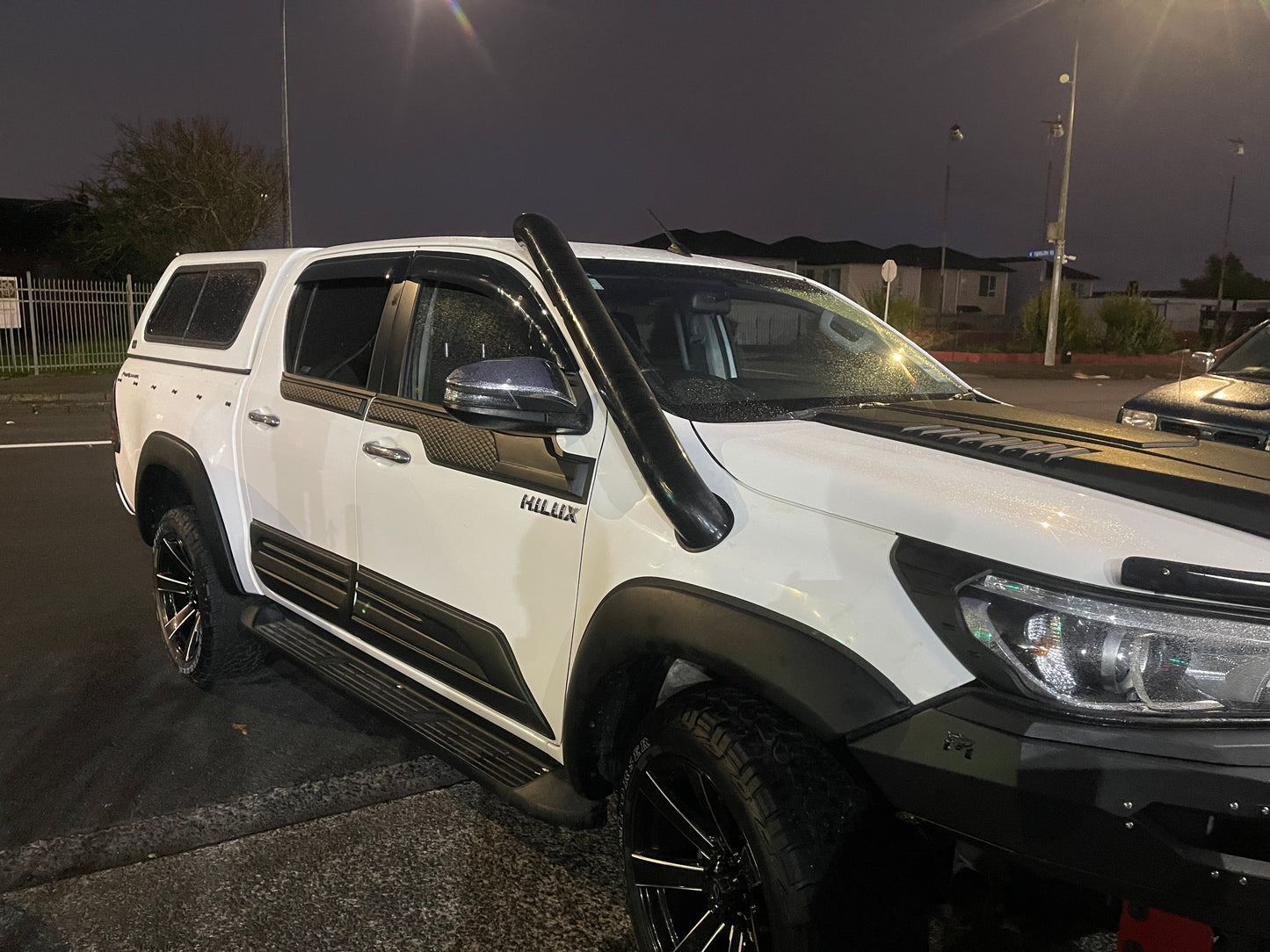 Stainless Steel Snorkel Black - Suitable for Toyota Hilux 2015–2025 Revo & Rocco