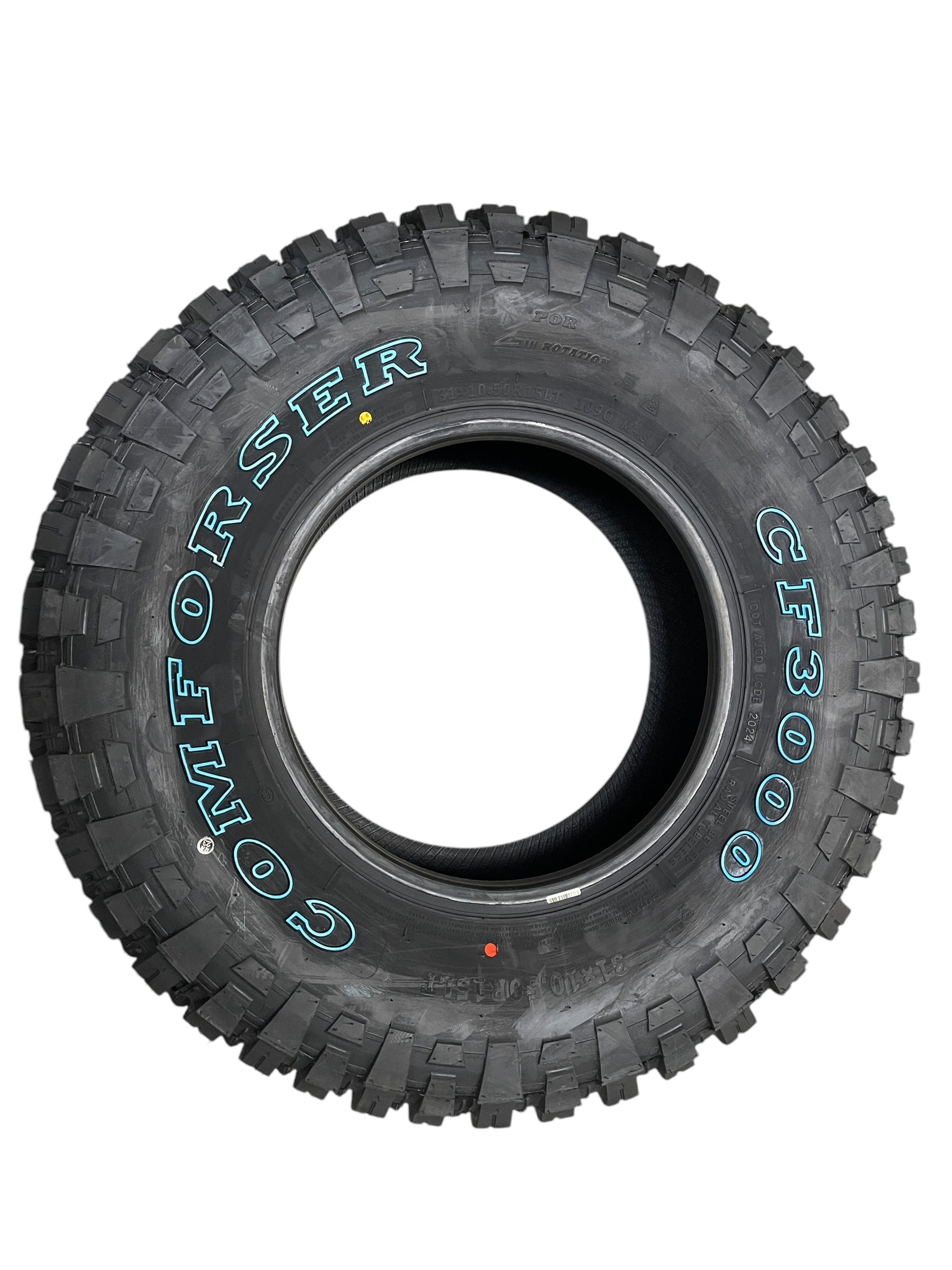 31x10.5R15 109Q 6PR MT – Comforser New Tyre | 4WD / Ute | Mud-Terrain Zoom Tyres Otahuhu