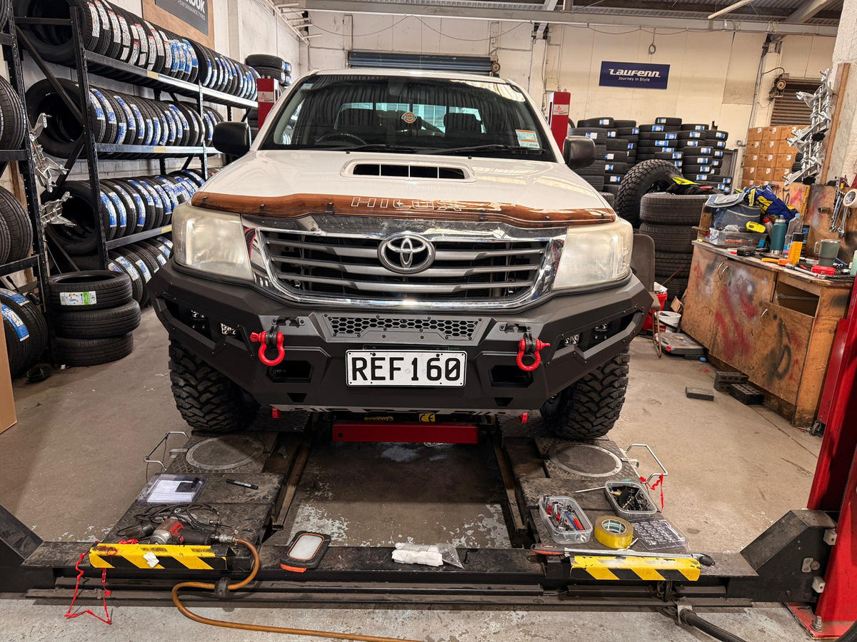 Bull Bar - Suitable for Toyota Hilux 2011-2014 off road Zoom Tyres Otahuhu