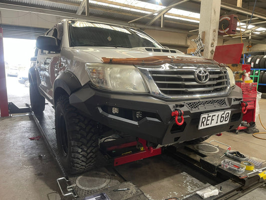Bull Bar - Suitable for Toyota Hilux 2011-2014 off road Zoom Tyres Otahuhu