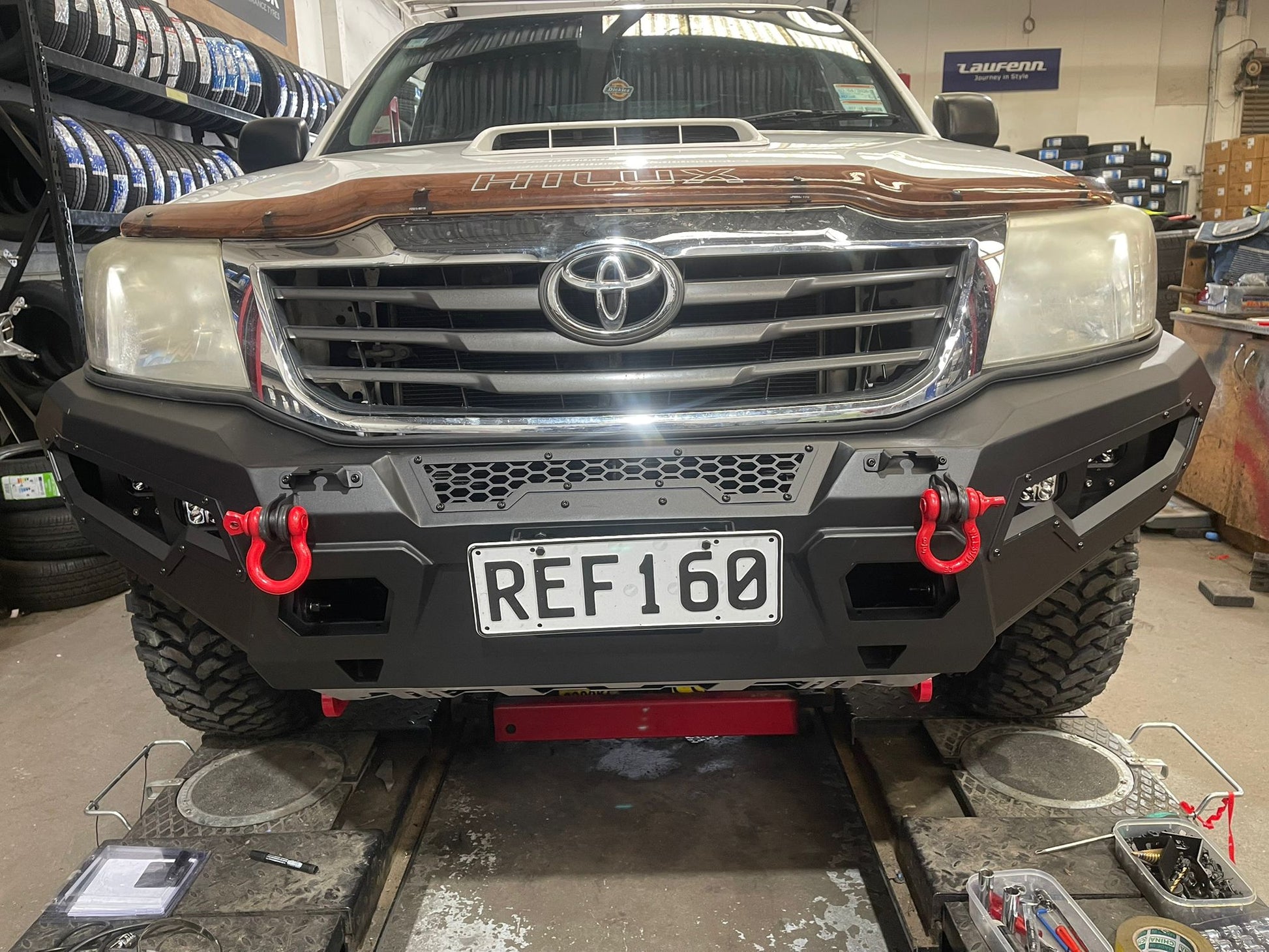 Bull Bar - Suitable for Toyota Hilux 2011-2014 off road Zoom Tyres Otahuhu