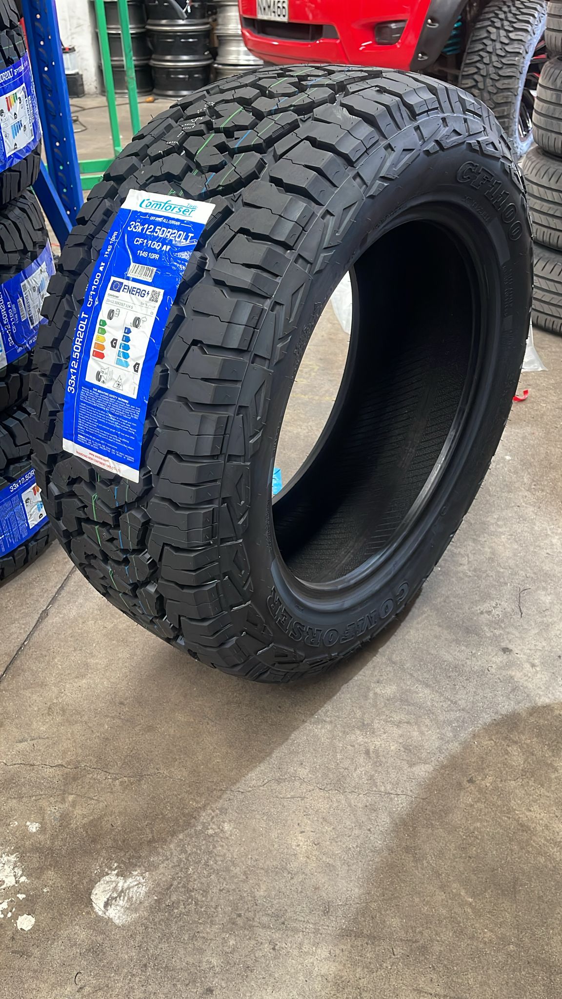 Comforser 33x12.50R20 CF1100 All-Terrain Tyre 114S 10PR Zoom Tyres Otahuhu