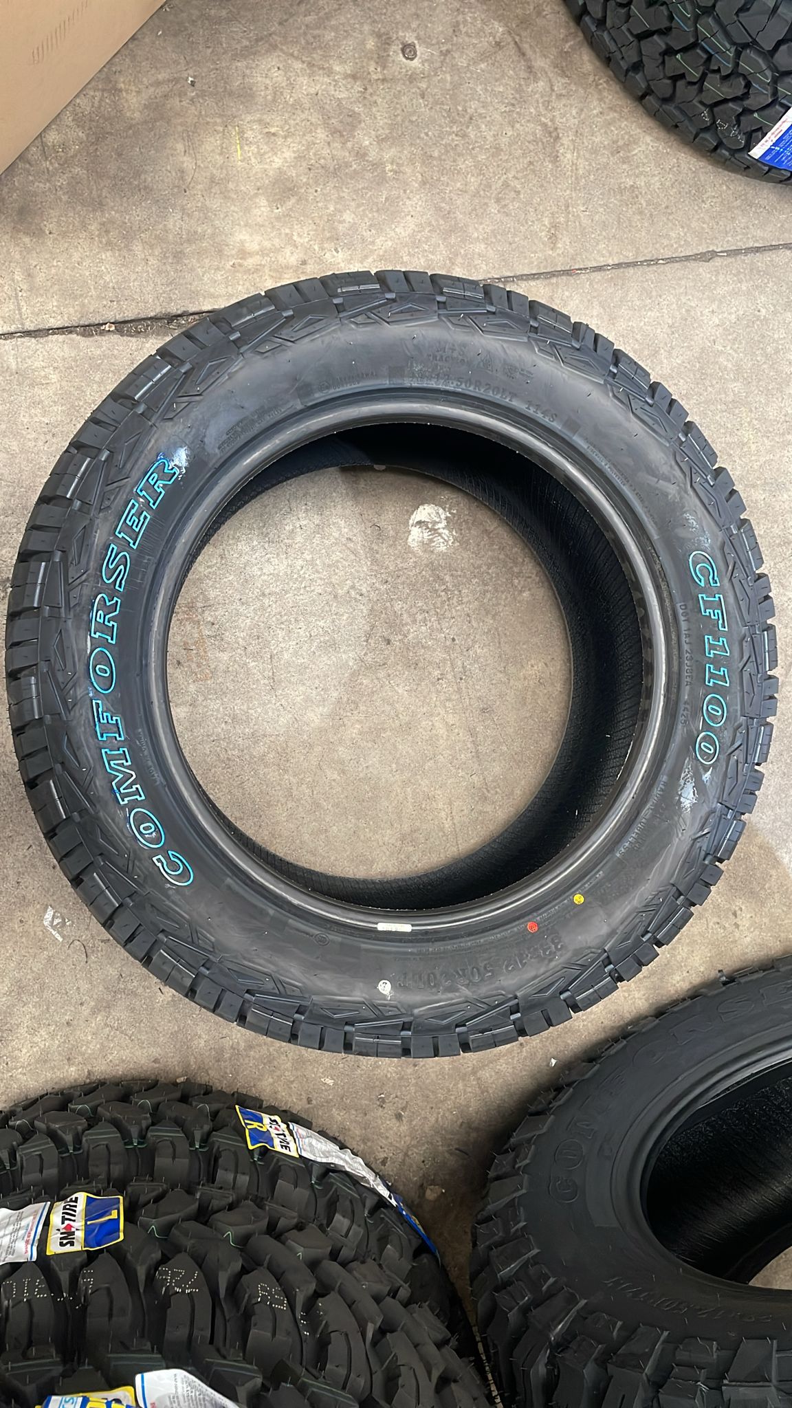 Comforser 33x12.50R20 CF1100 All-Terrain Tyre 114S 10PR Zoom Tyres Otahuhu
