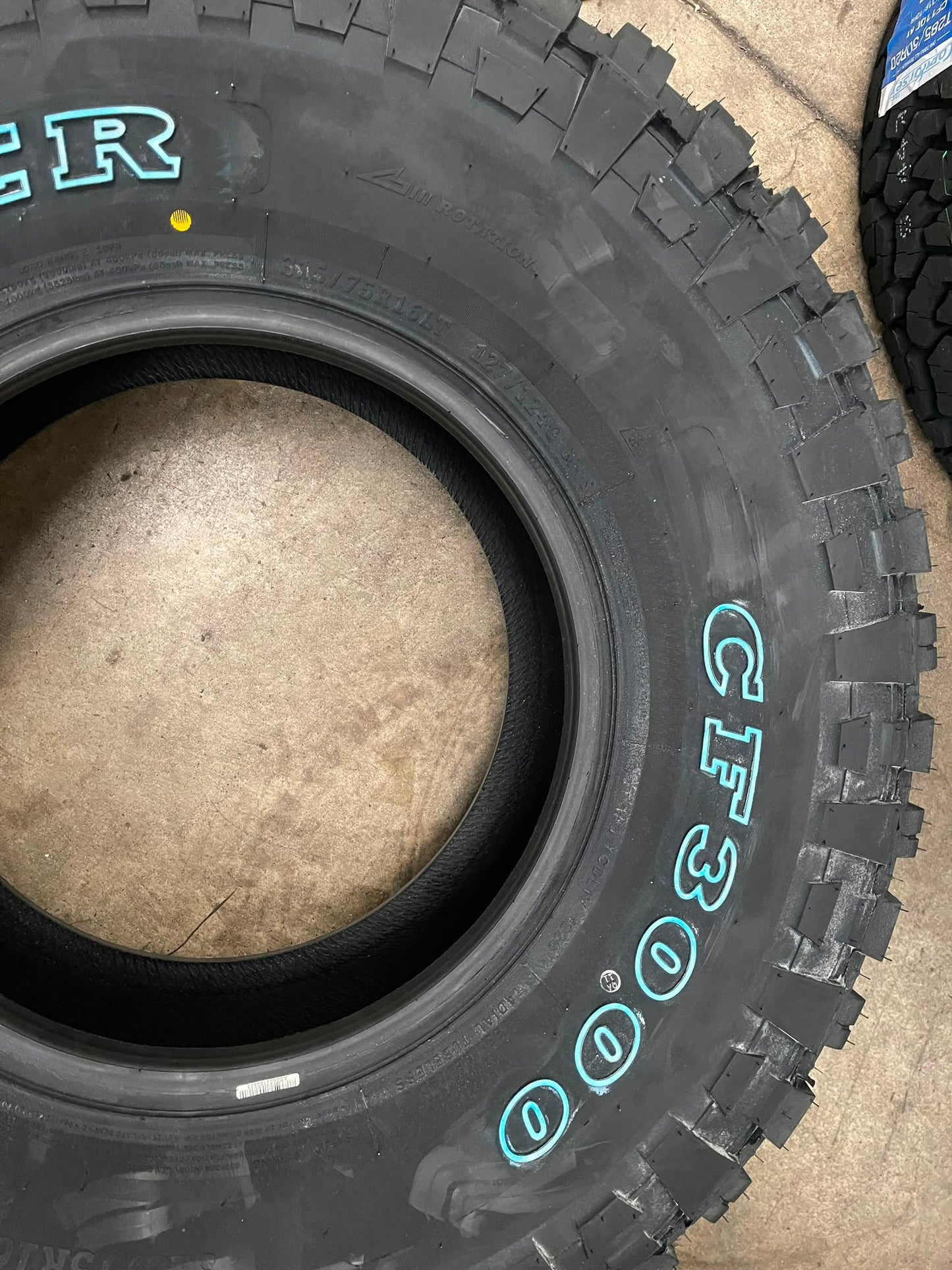 Comforser CF3000 MT LT315/75R16 127/124Q 10PR Mud Terrain Tyre