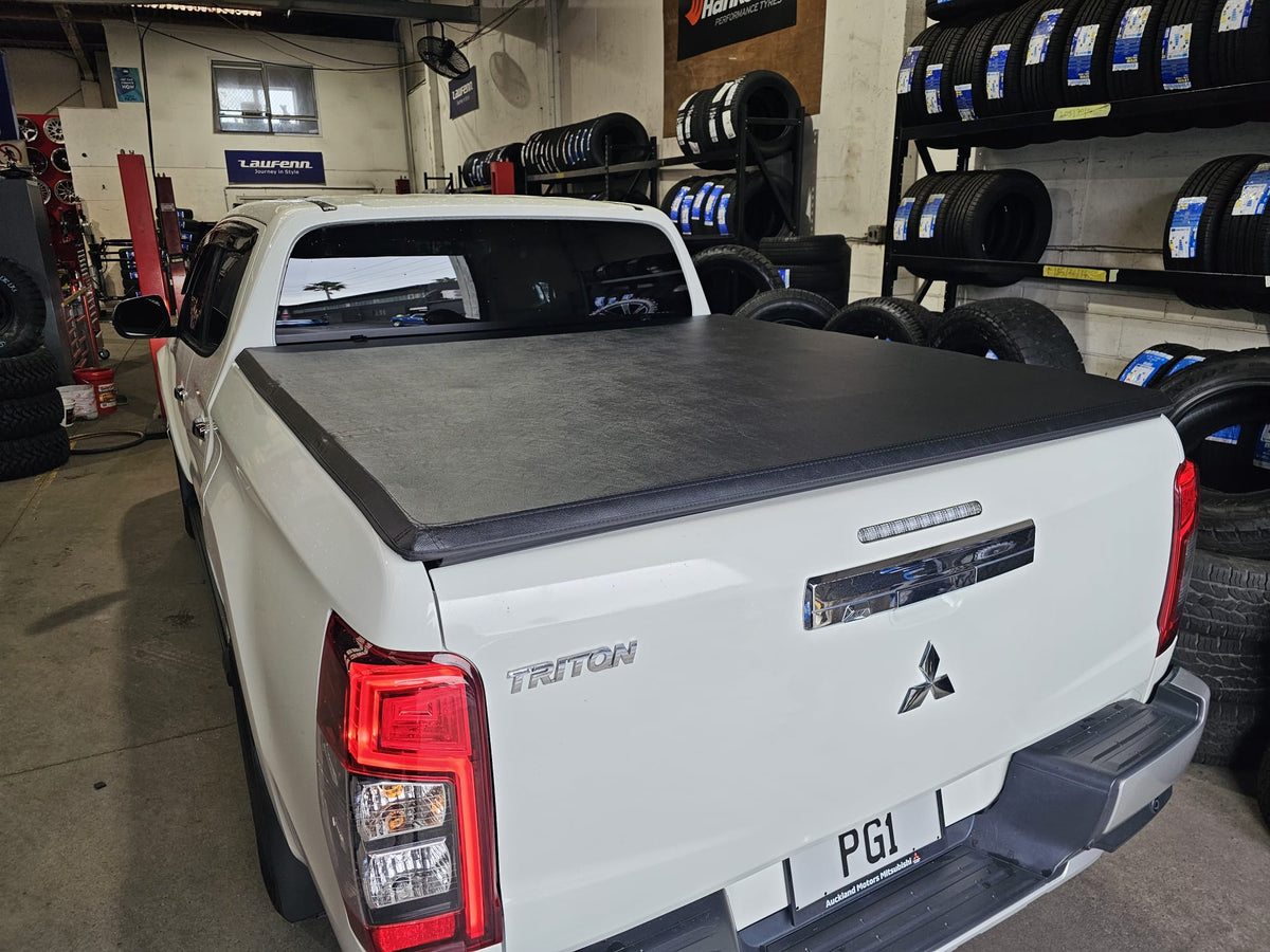 Soft Trifold Cover - Suitable for Mitsubishi Triton 2015-2025 Zoom Tyres Otahuhu