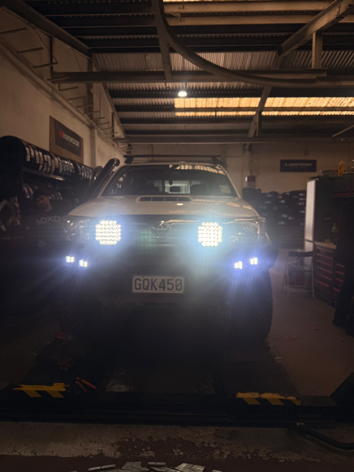 LED Spotlights Round - 9 inch (for a pair) Zoom Tyres Otahuhu