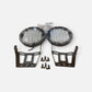 LED Spotlights Round - 9 inch (for a pair) Zoom Tyres Otahuhu