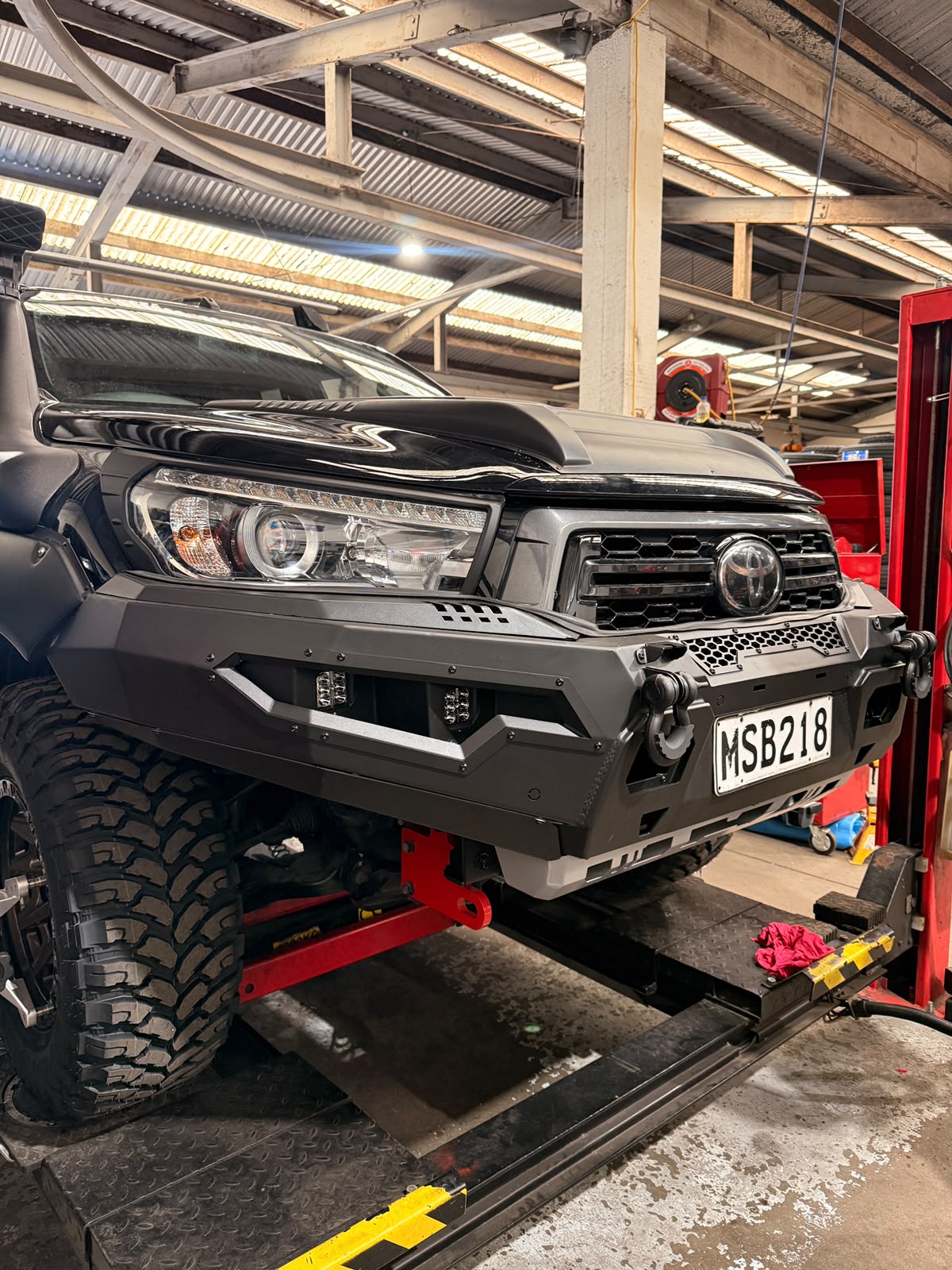 Bull Bar - Suitable for Toyota Hilux 2015-2020 Zoom Tyres Otahuhu