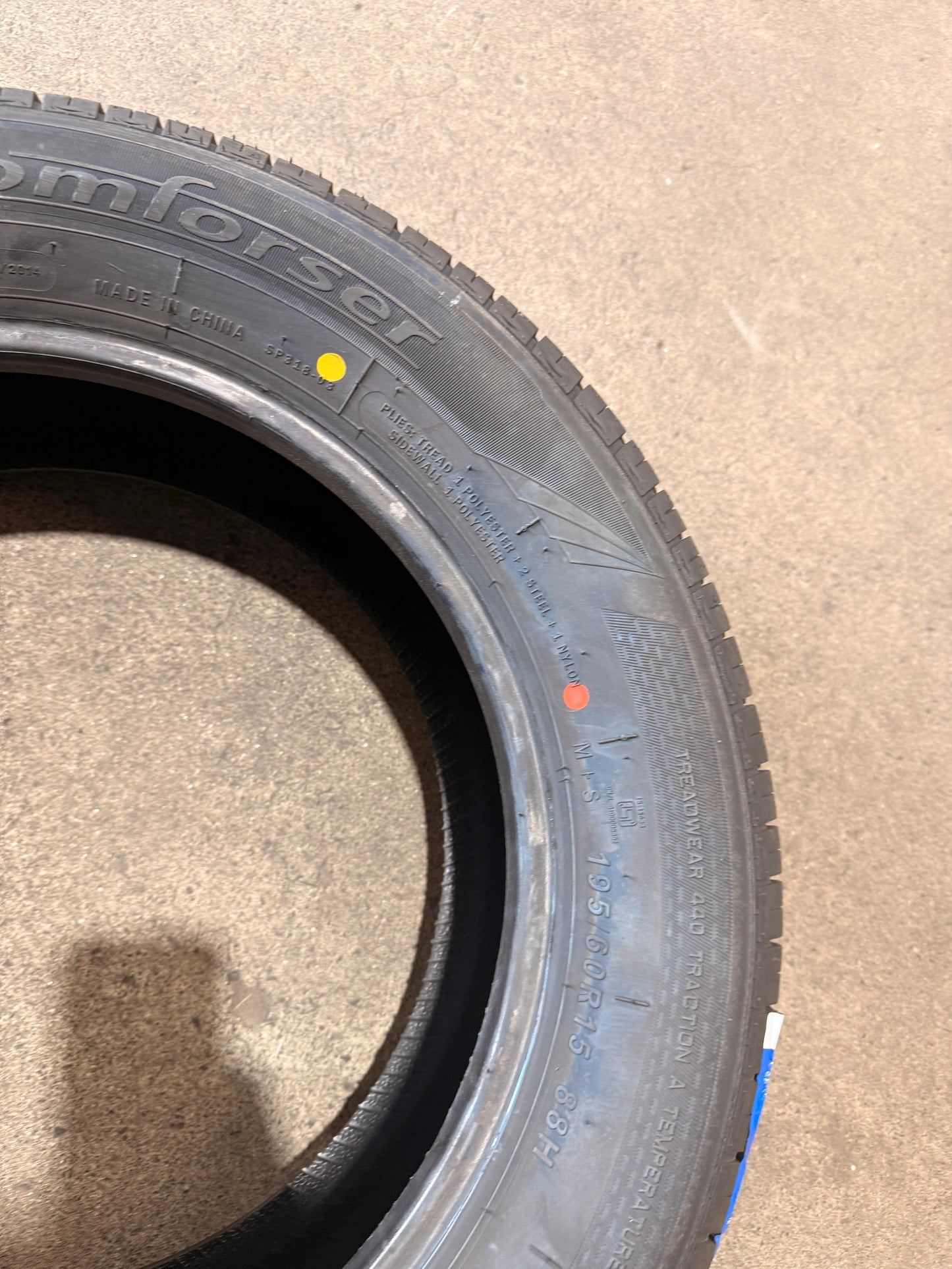 195/60R15 88H – Comforser New Tyre | Passenger Car | All-Season