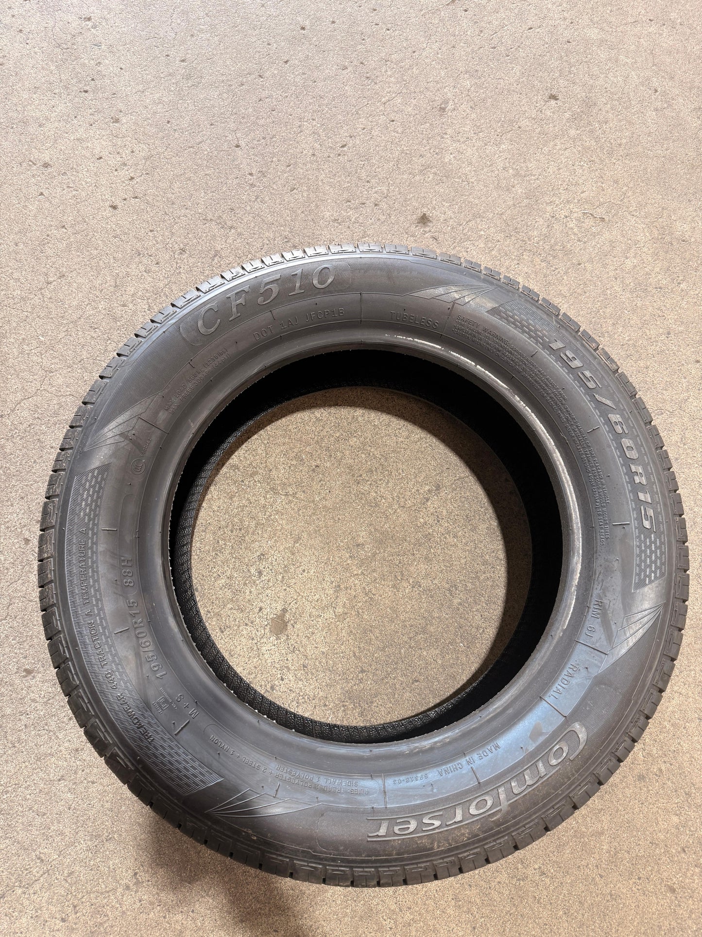 195/60R15 88H – Comforser New Tyre | Passenger Car | All-Season