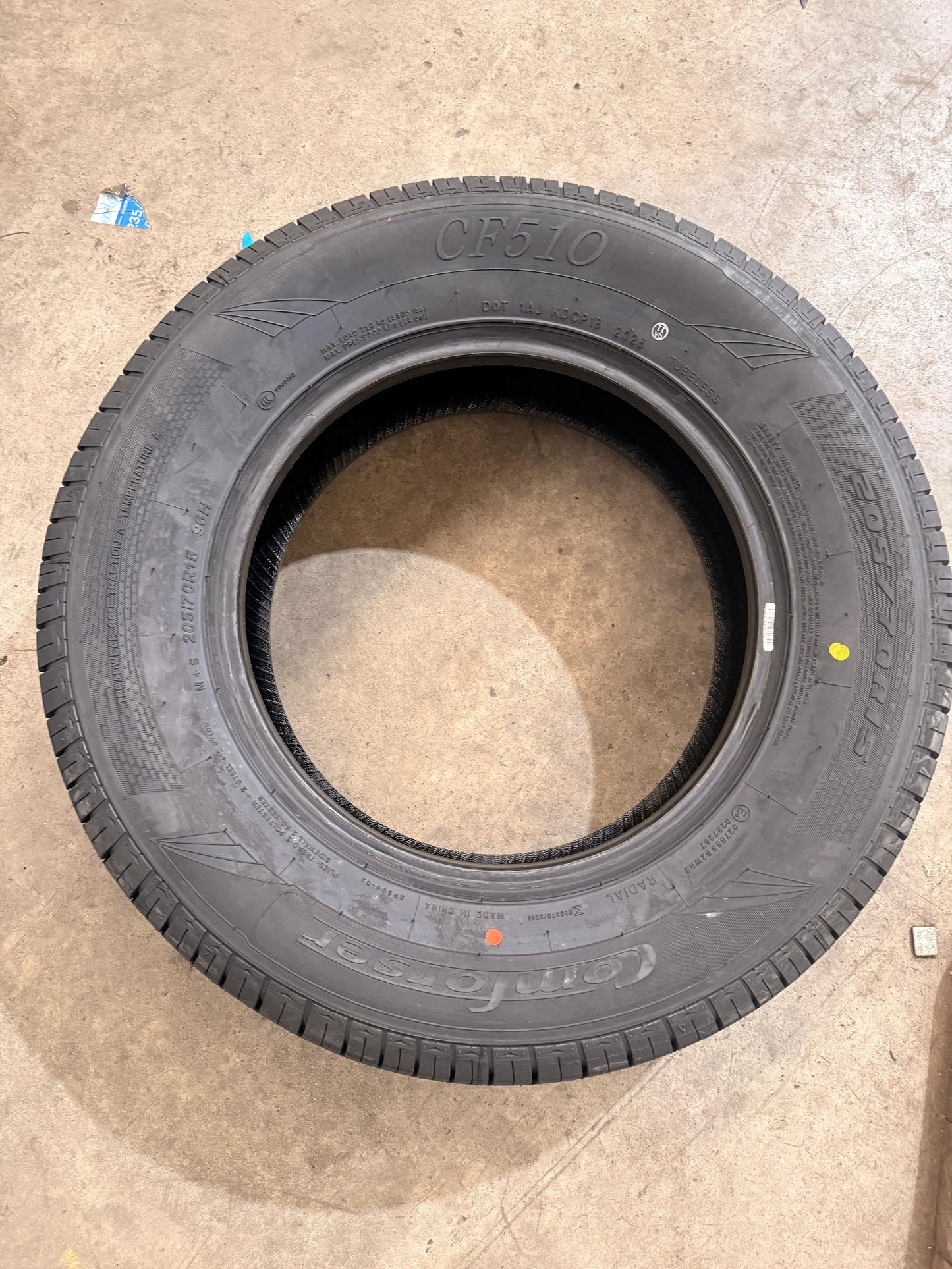 205/70R15 96H – Comforser New Tyre | Passenger Car | All-Season
