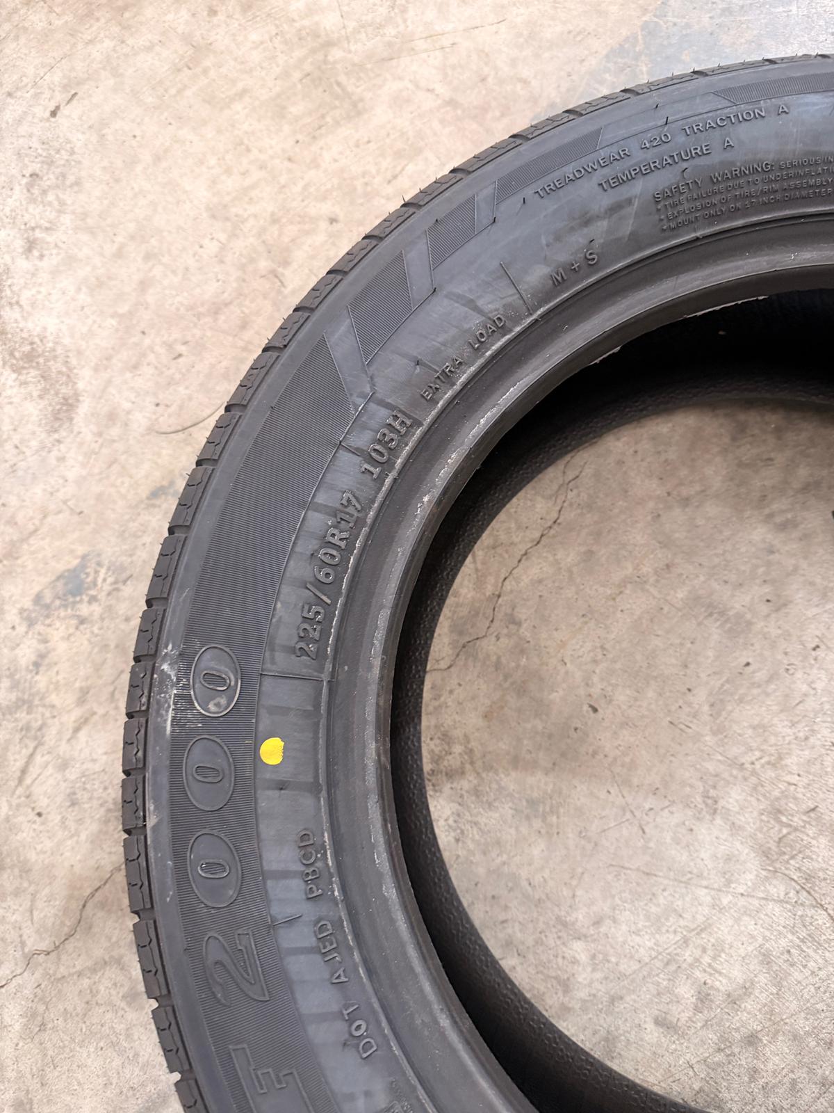 225/60R17 103H XL – Comforser New Tyre | SUV | All-Season