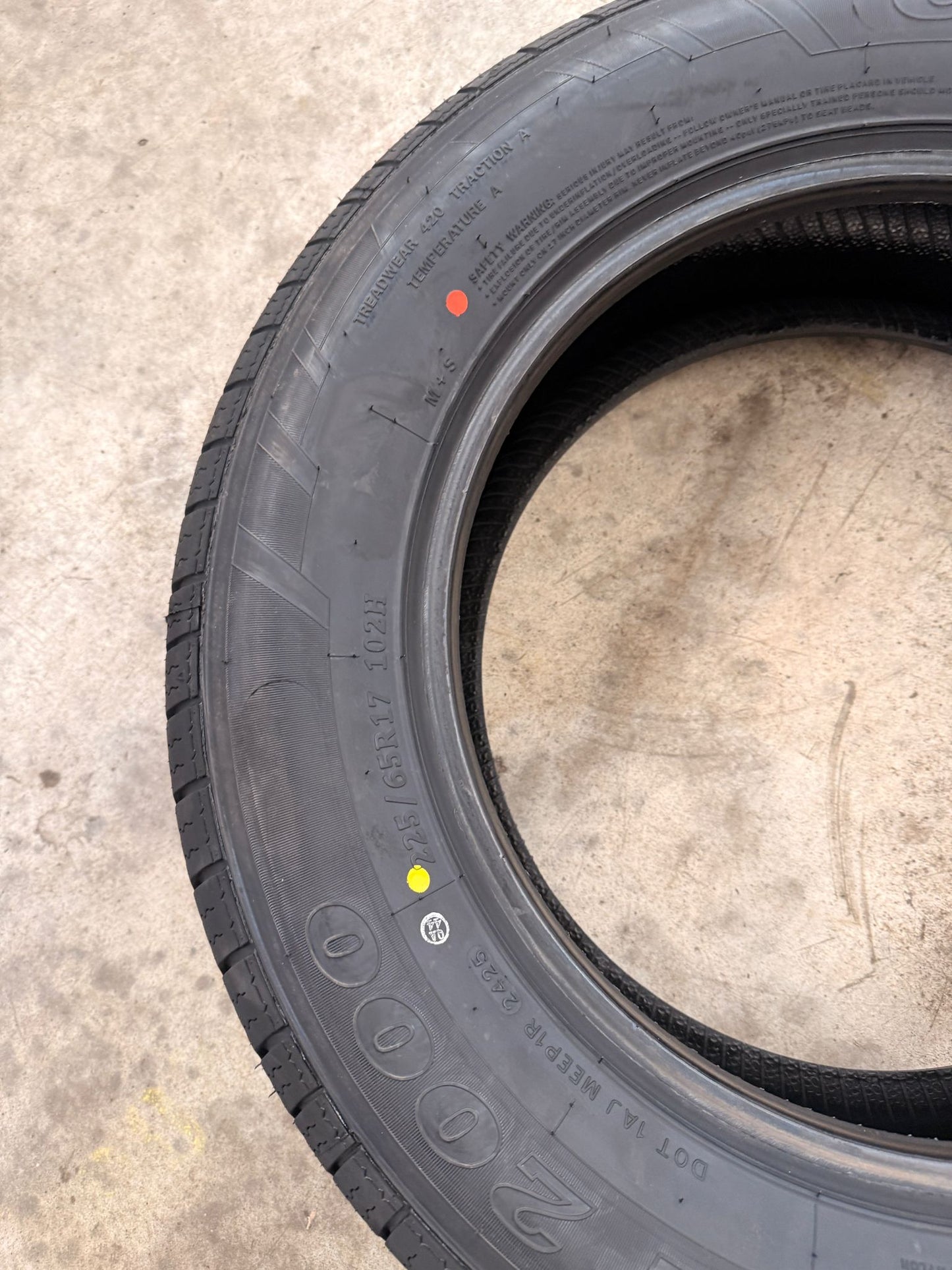 225/65R17 Wanli 102V SUV Tyre