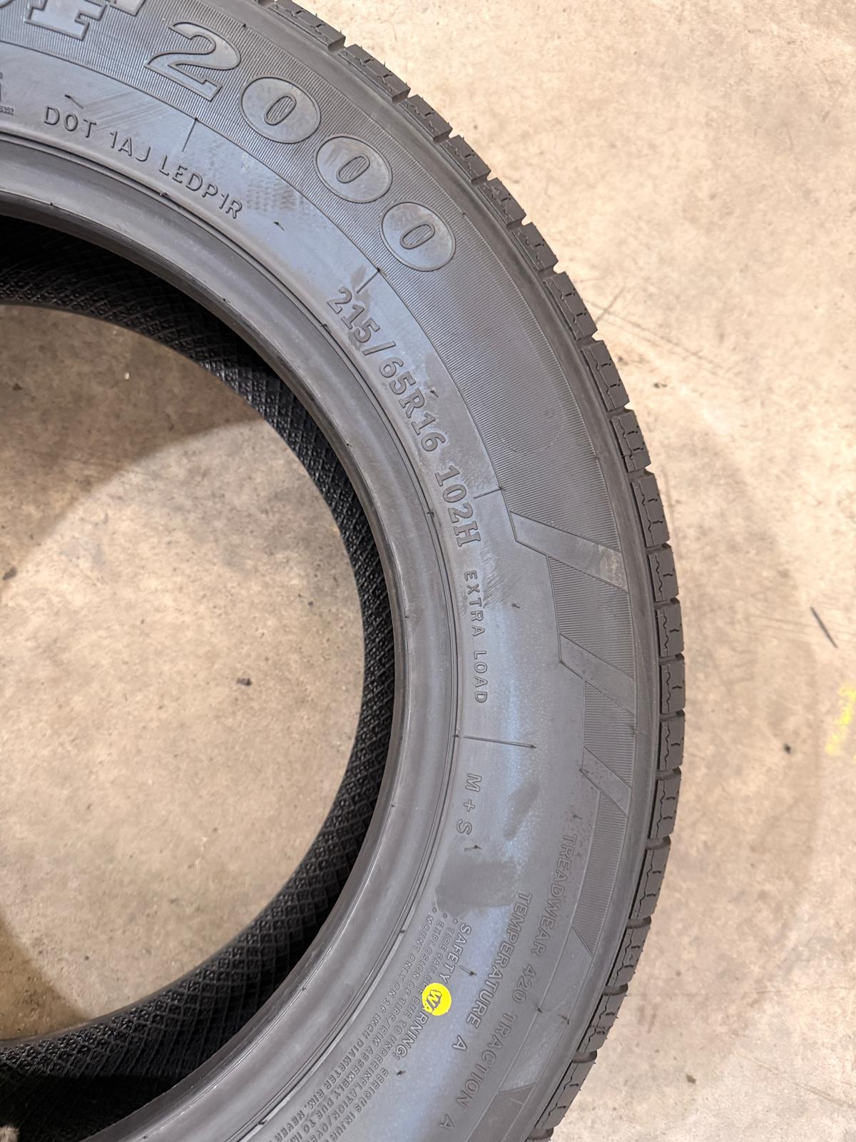 215/65R16 102H XL – Comforser New Tyre | SUV & Crossover | Extra Load