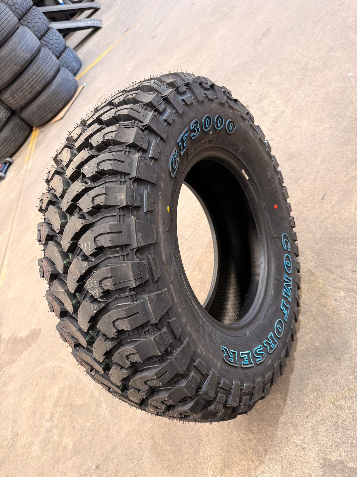 265/75R16 123/120Q 10PR MT – Comforser New Tyre | 4WD / Ute | Mud-Terrain