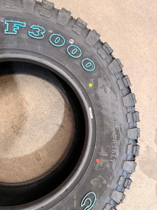 265/75R16 123/120Q 10PR MT – Comforser New Tyre | 4WD / Ute | Mud-Terrain
