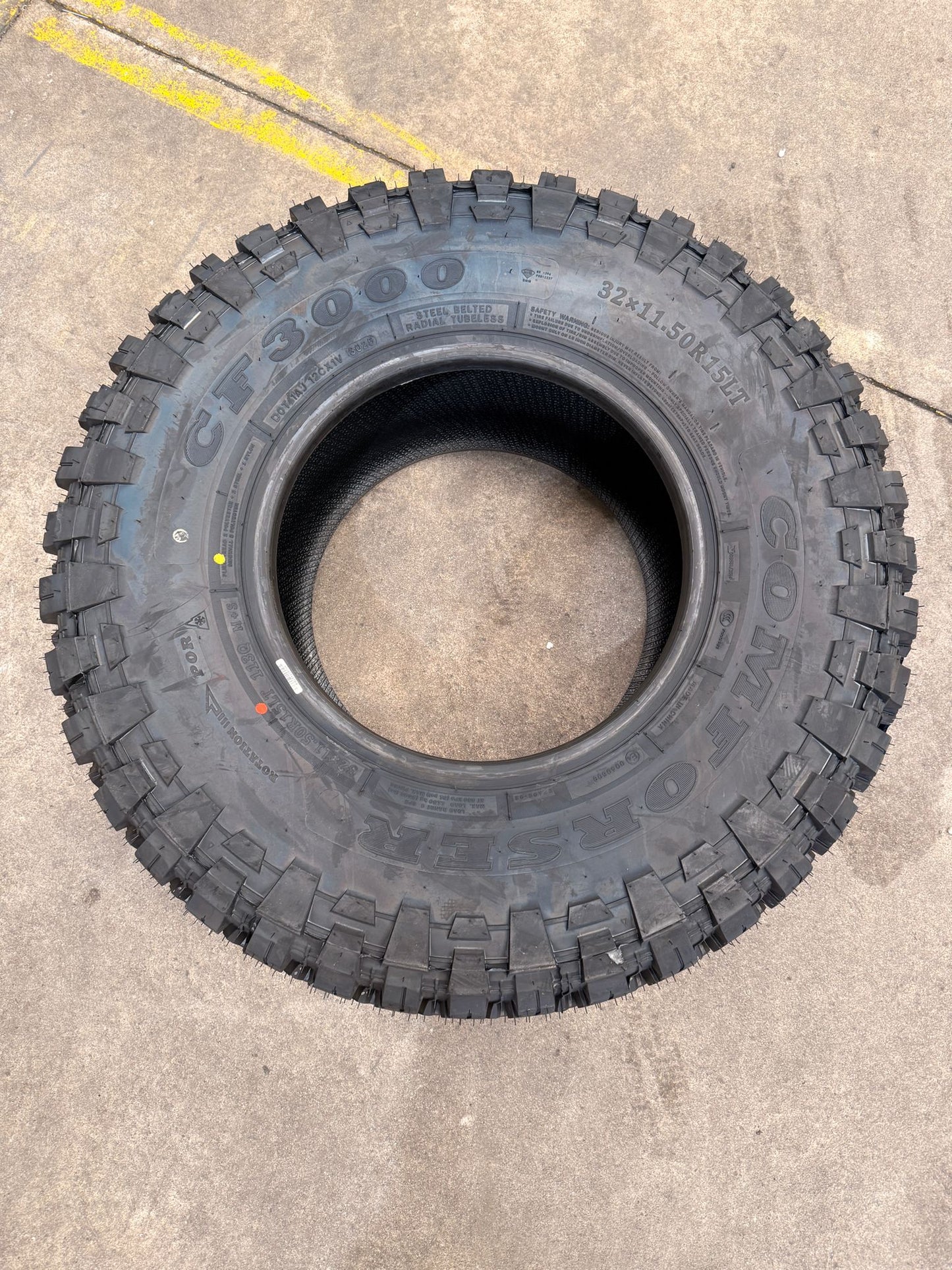 32x11.5R15 113Q 6PR MT – Comforser New Tyre | 4WD / Ute | Mud-Terrain