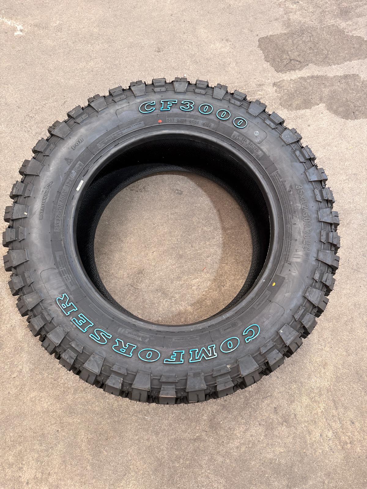 35x12.5R20 121Q 10PR MT – Comforser New Tyre | 4WD / Ute | Mud-Terrain