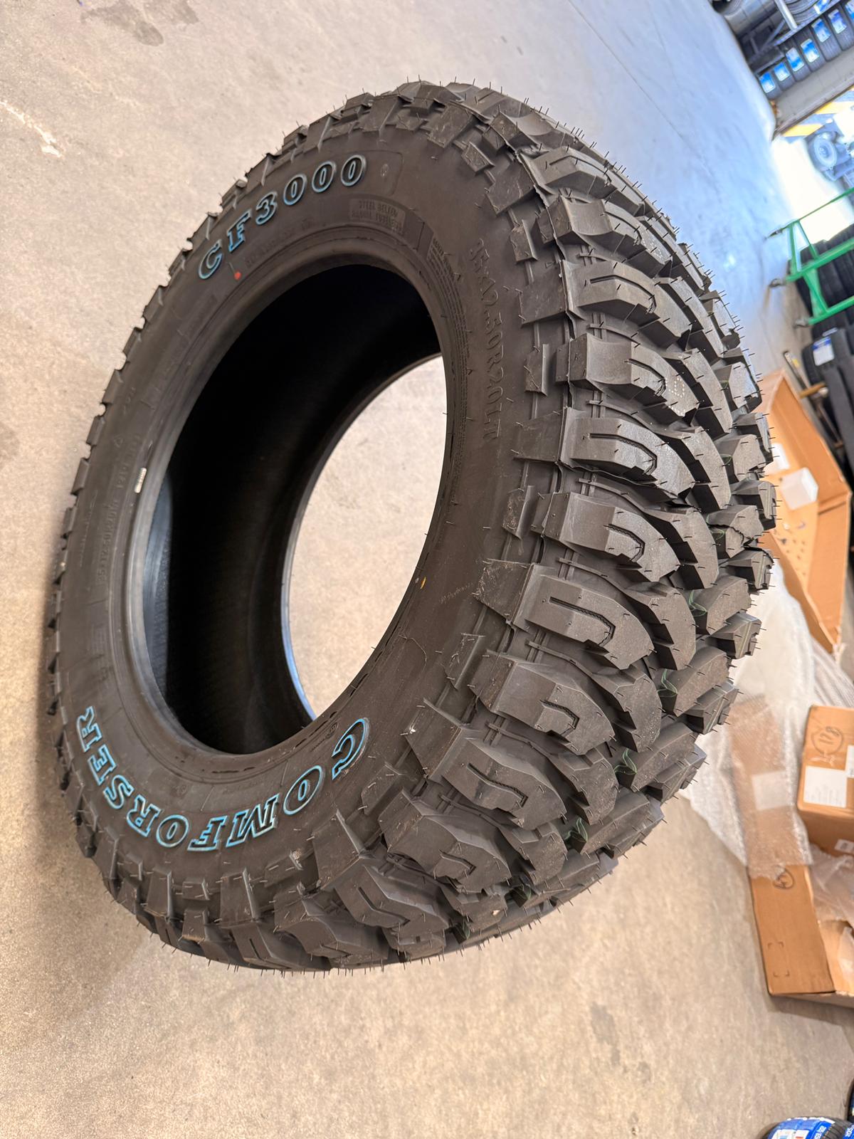 35x12.5R20 121Q 10PR MT – Comforser New Tyre | 4WD / Ute | Mud-Terrain