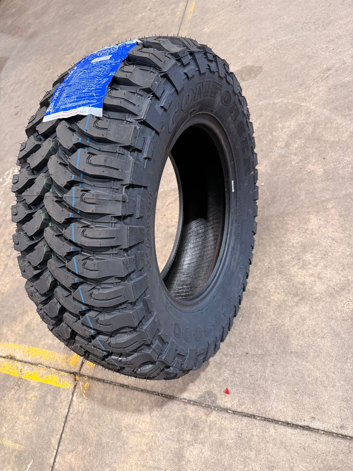 265/70R17 121/118Q 10PR MT – Comforser New Tyre | 4WD / Ute | Mud-Terrain