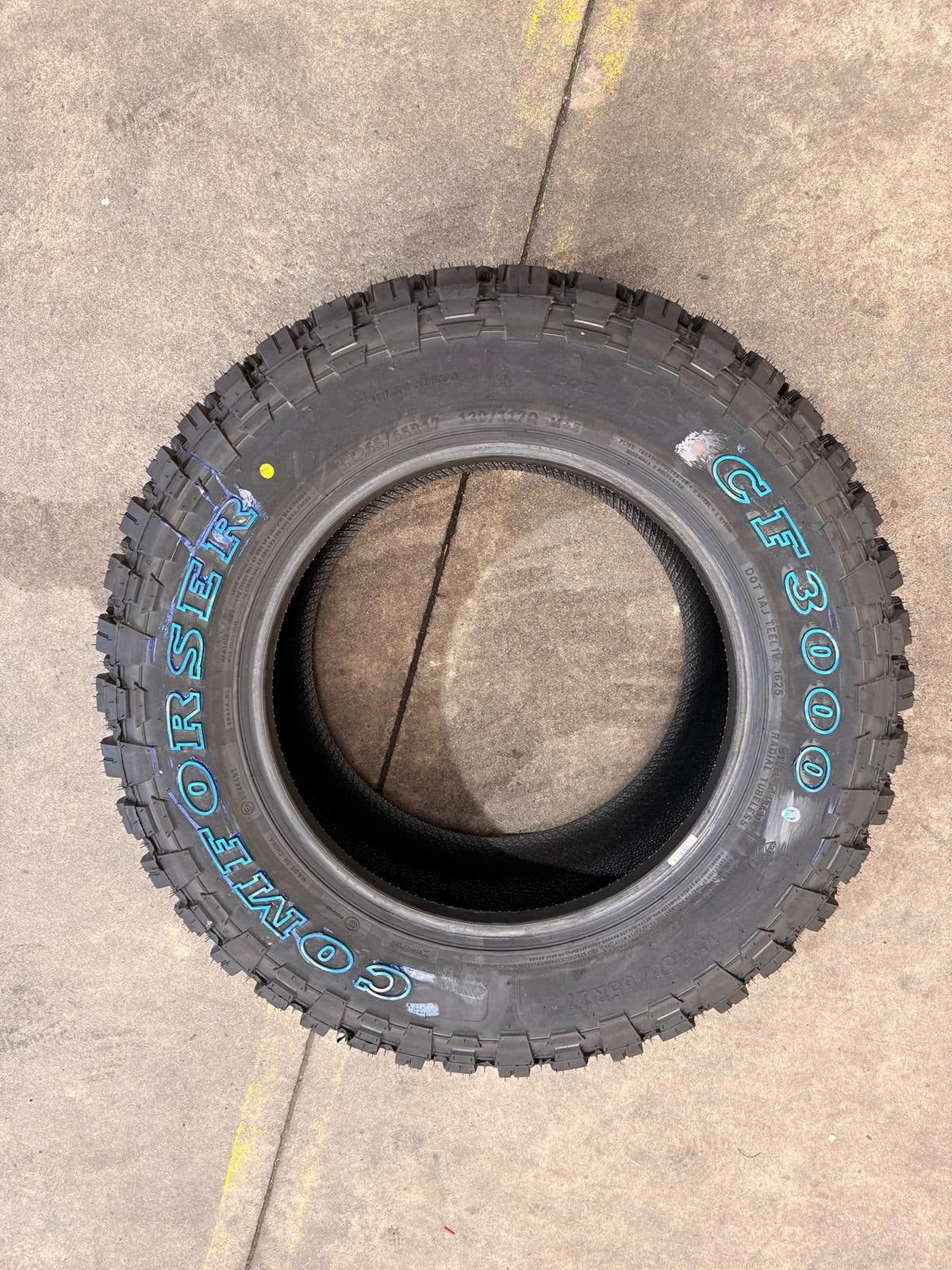 265/65R17 120/117Q 10PR MT – Comforser New Tyre | 4WD / Ute | Mud-Terrain