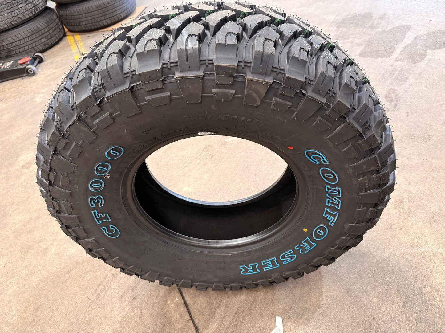 285/75R16 126/123Q 10PR MT – Comforser New Tyre | 4WD / Ute | Mud-Terrain
