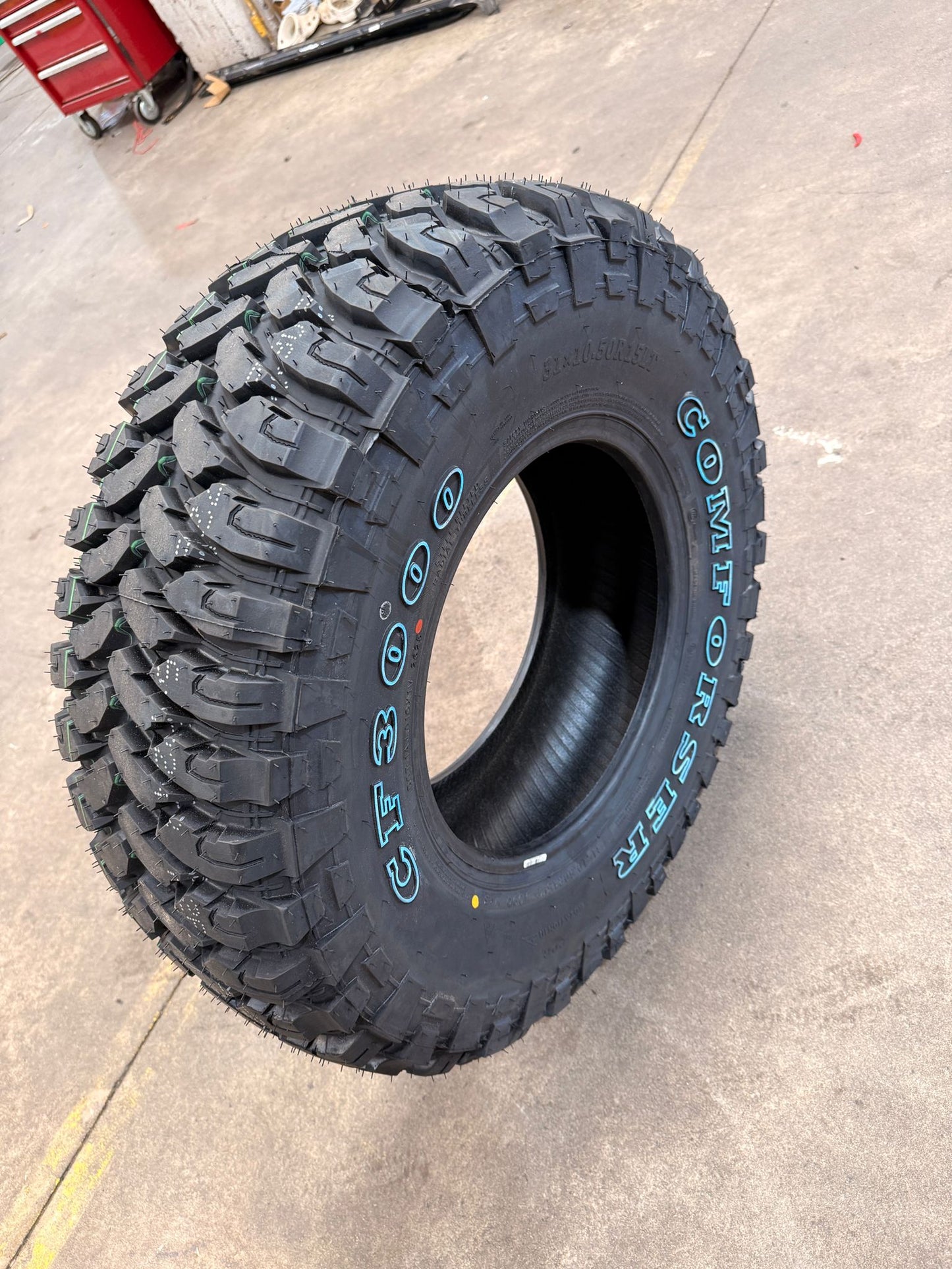 31x10.5R15 109Q 6PR MT – Comforser New Tyre | 4WD / Ute | Mud-Terrain