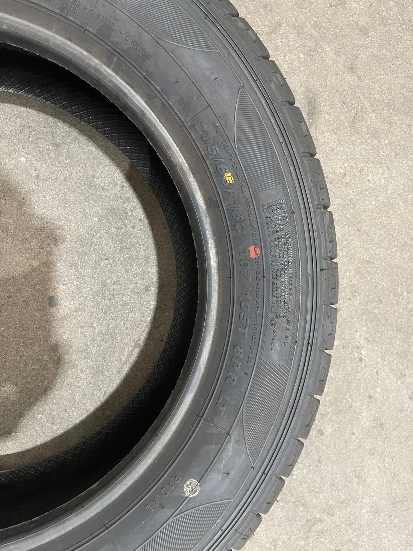 205/65R16C 107/105T 8PR – Comforser New Tyre | Van / Light Truck | Commercial