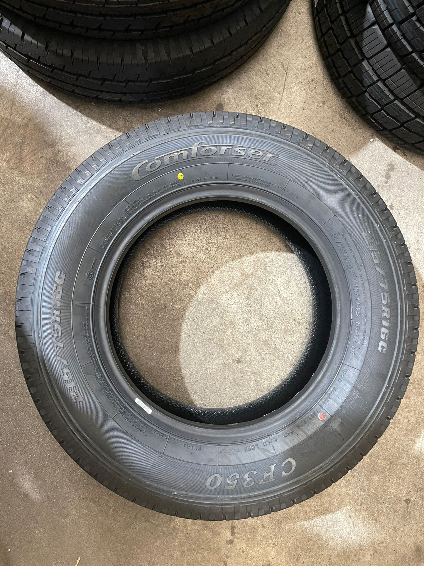 215/75R16C 116/114S 10PR – Comforser New Tyre | Van / Light Truck | Commercial Zoom Tyres Otahuhu