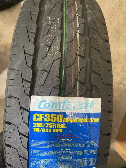 215/75R16C 116/114S 10PR – Comforser New Tyre | Van / Light Truck | Commercial Zoom Tyres Otahuhu