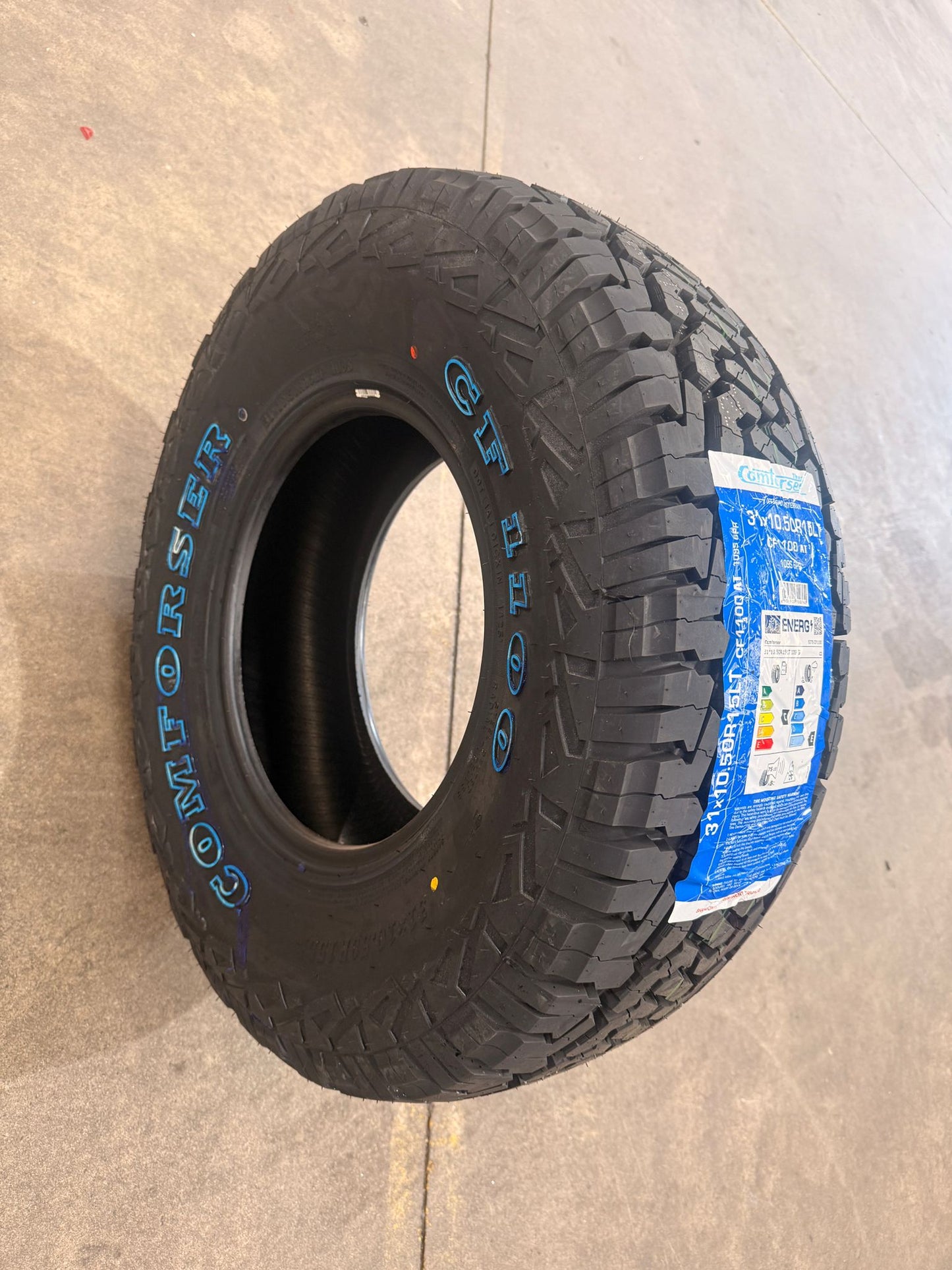 31x10.5R15 109S 6PR AT – Comforser New Tyre | 4WD / Ute | All-Terrain